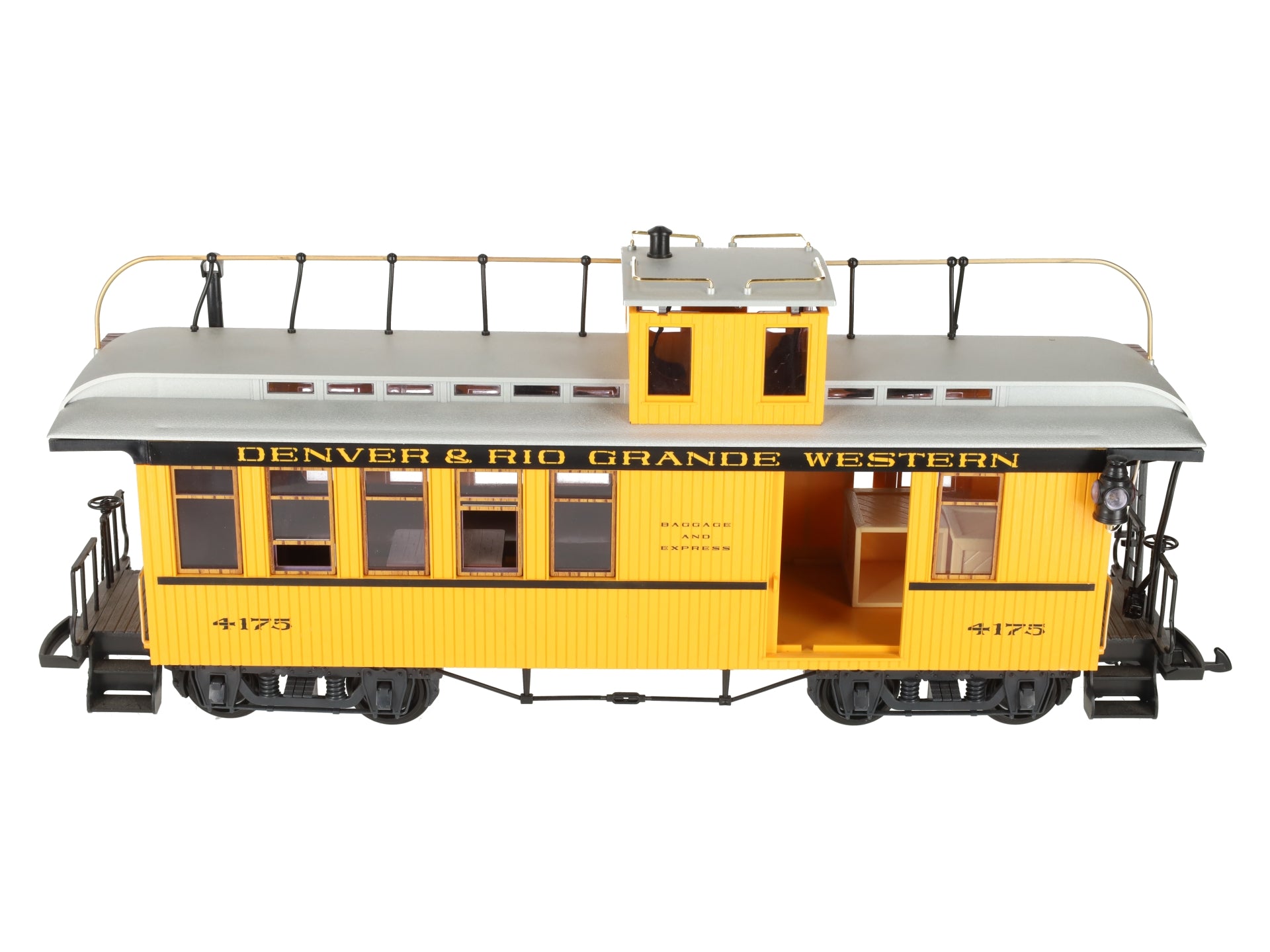 LGB 4175 G Gague Denver & Rio Grande Western Combine/Caboose EX/Box