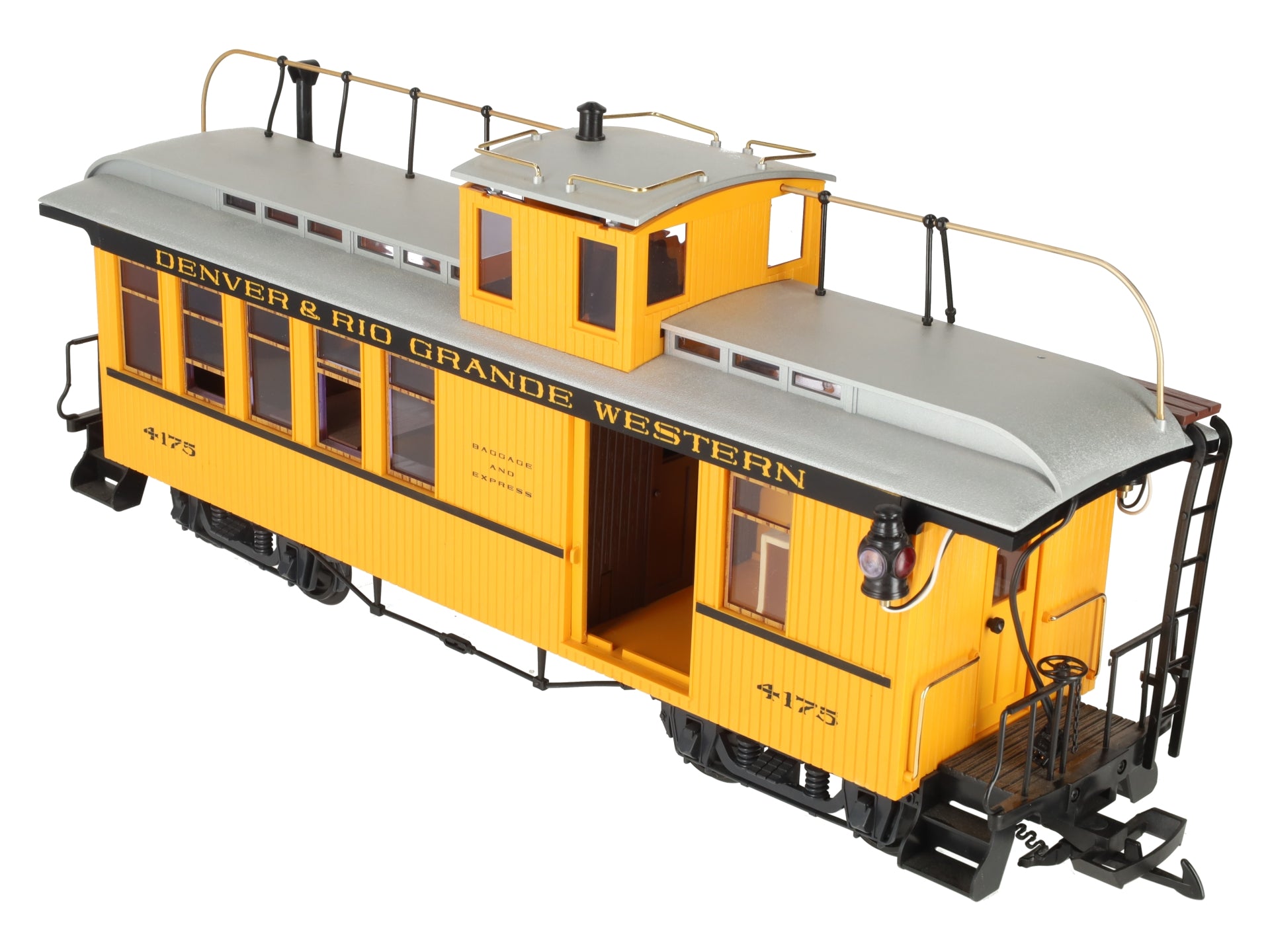 LGB 4175 G Gague Denver & Rio Grande Western Combine/Caboose EX/Box