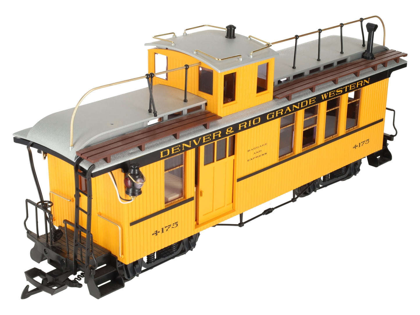 LGB 4175 G Gague Denver & Rio Grande Western Combine/Caboose EX/Box
