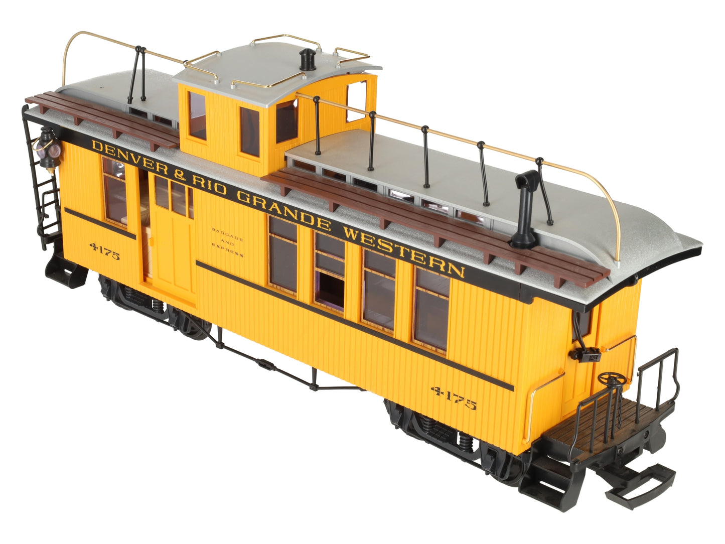 LGB 4175 G Gague Denver & Rio Grande Western Combine/Caboose EX/Box