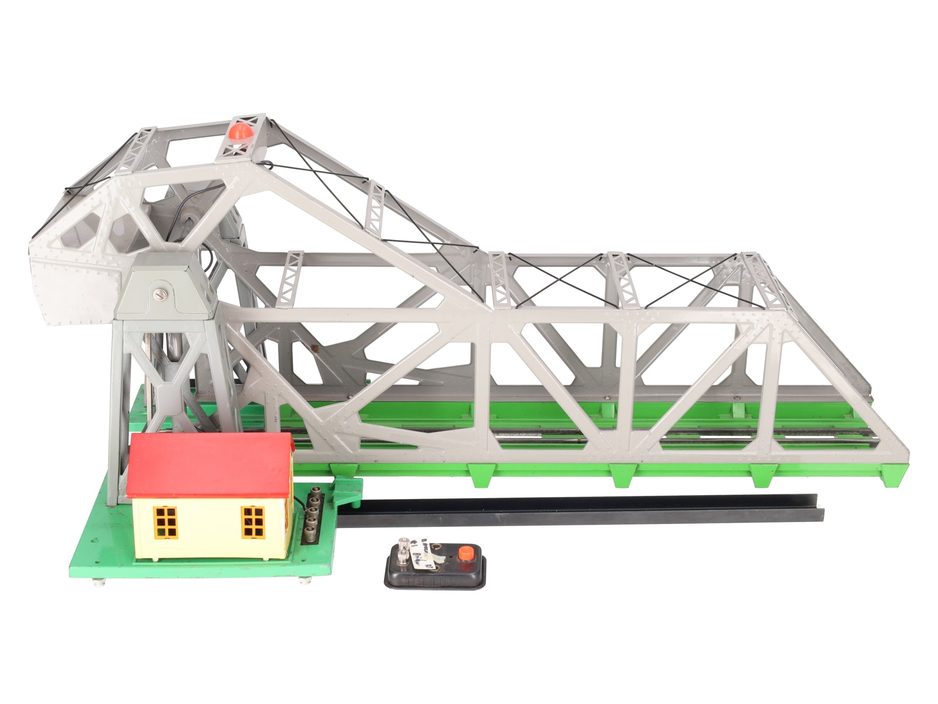 Lionel 313 Vintage O Gray Operating Bascule Bridge VG