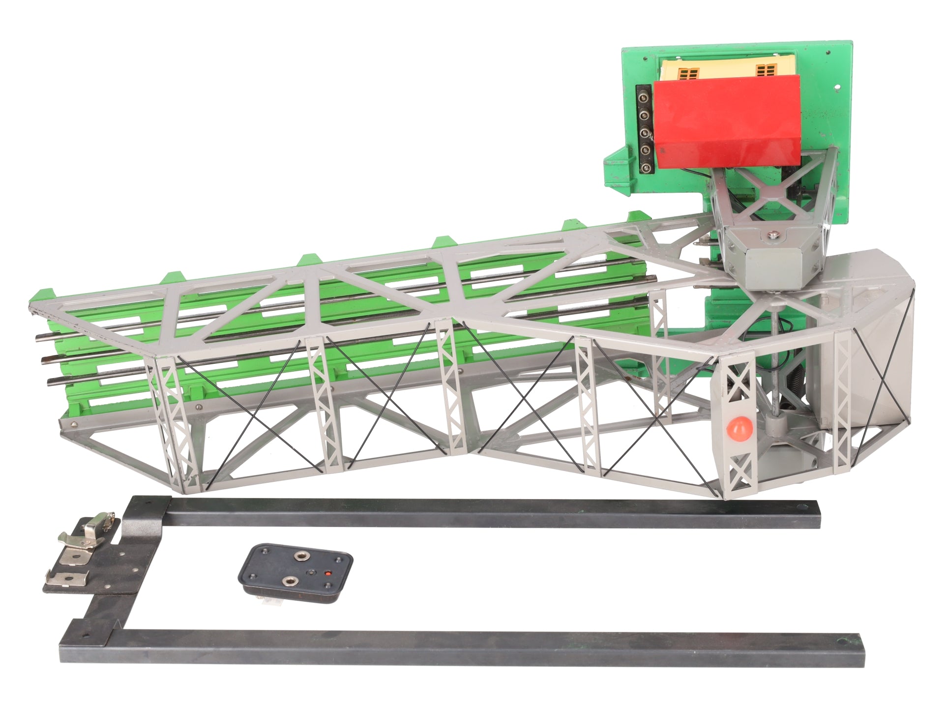 Lionel 313 Vintage O Gray Operating Bascule Bridge VG