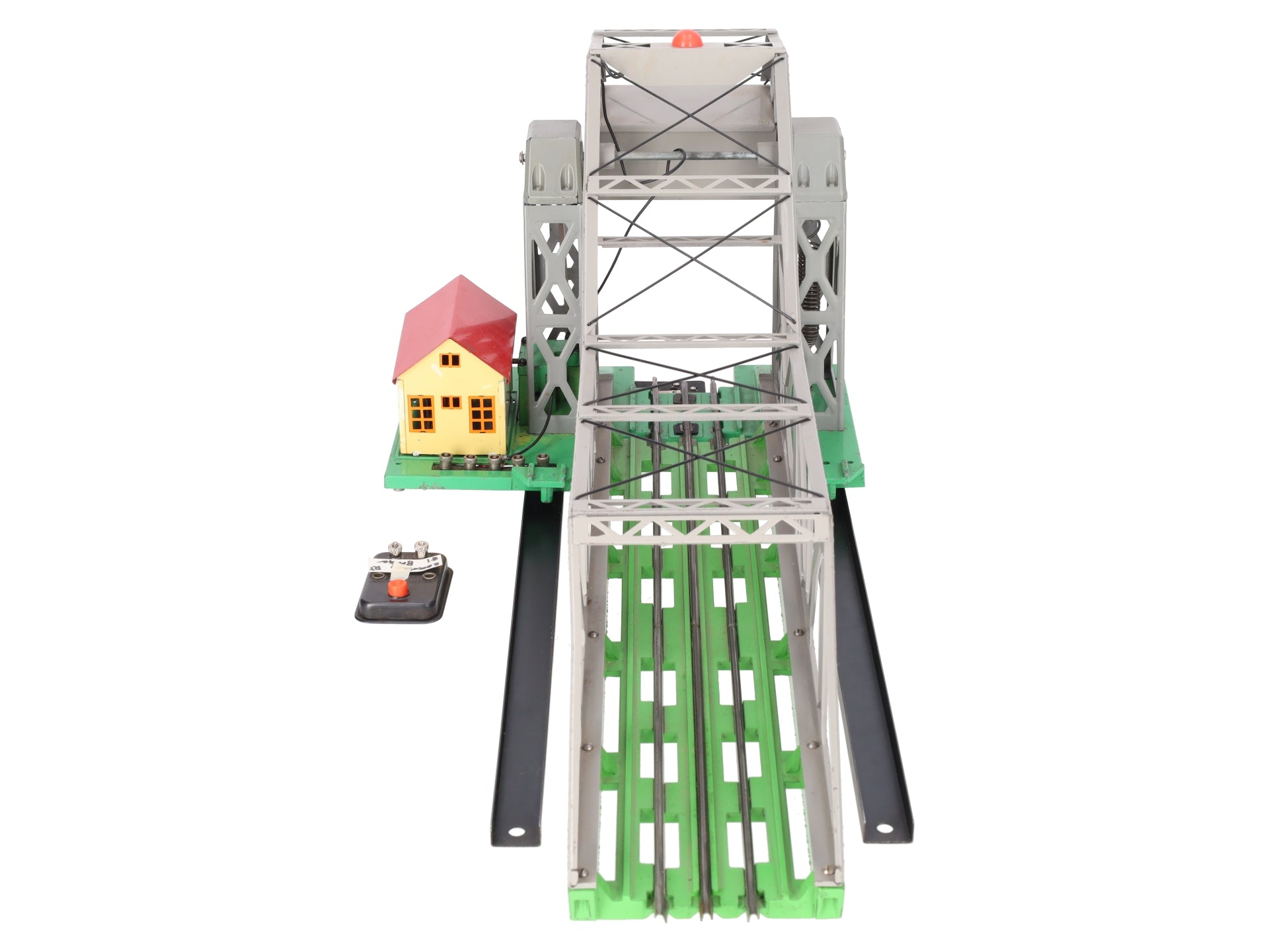 Lionel 313 Vintage O Gray Operating Bascule Bridge VG