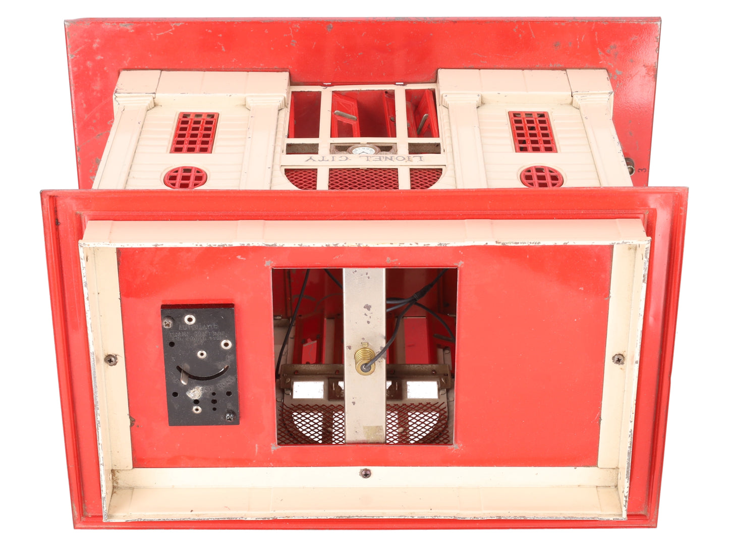 Lionel 115 O Gauge Vintage Lighted Tinplate Passenger Station VG