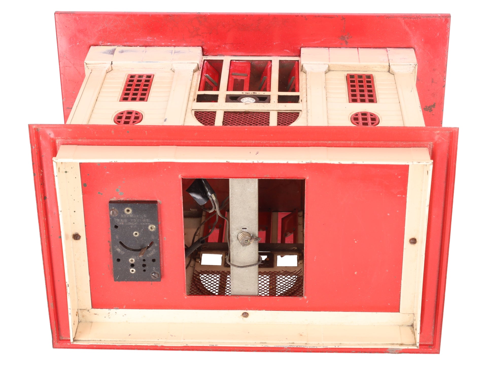 Lionel 115 O Gauge Vintage Lighted Tinplate Passenger Station VG
