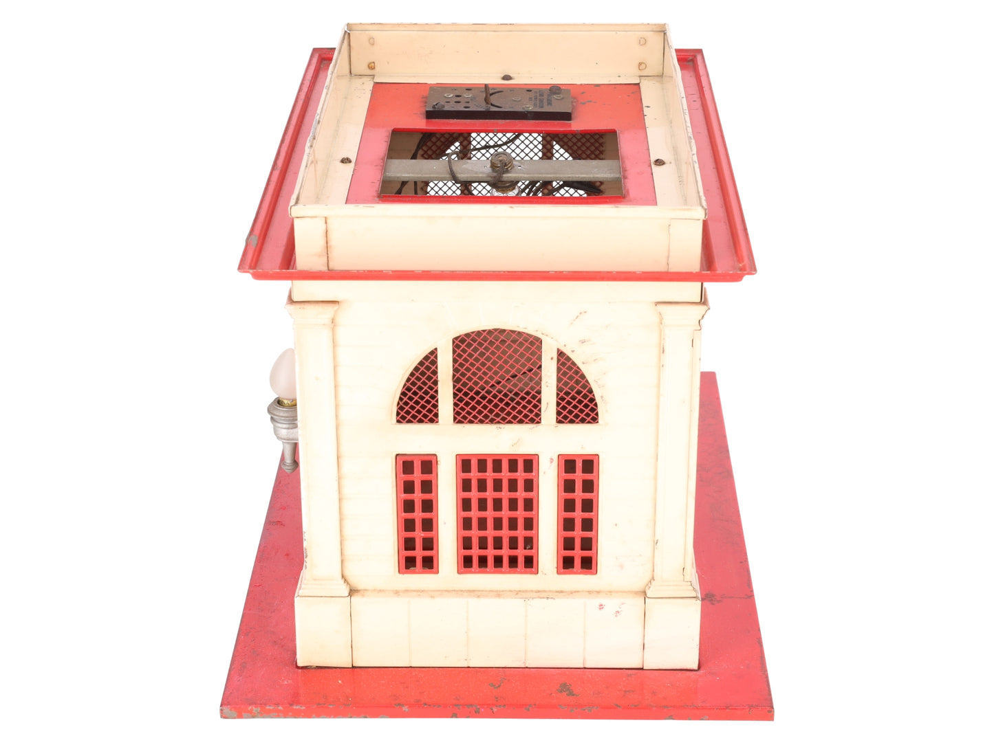Lionel 115 O Gauge Vintage Lighted Tinplate Passenger Station VG