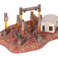 Lionel 6-24112 O Gauge Oil Field With 7 Oil Wells & Bubble Tubes LN/Box