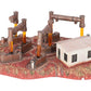 Lionel 6-24112 O Gauge Oil Field With 7 Oil Wells & Bubble Tubes LN/Box