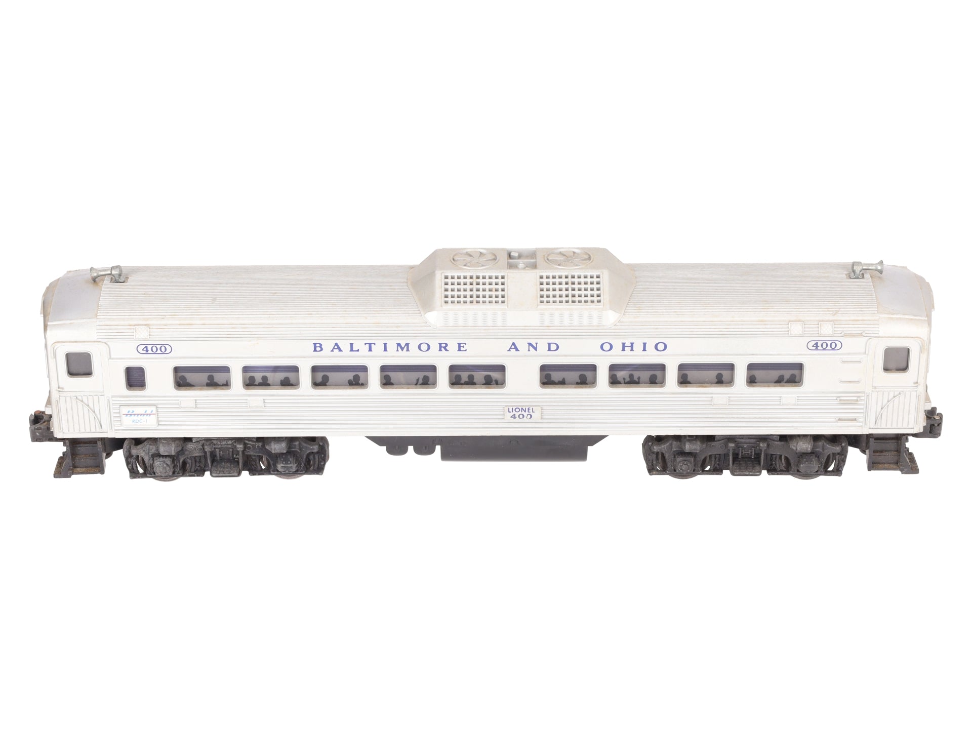 Lionel 400 Vintage O Powered Baltimore & Ohio Commuter Car VG