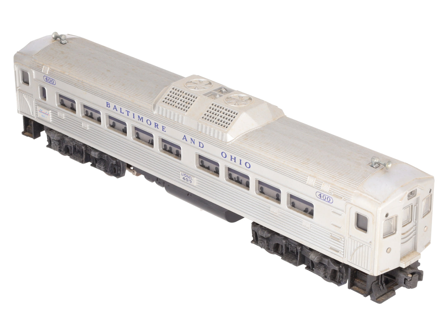 Lionel 400 Vintage O Powered Baltimore & Ohio Commuter Car VG