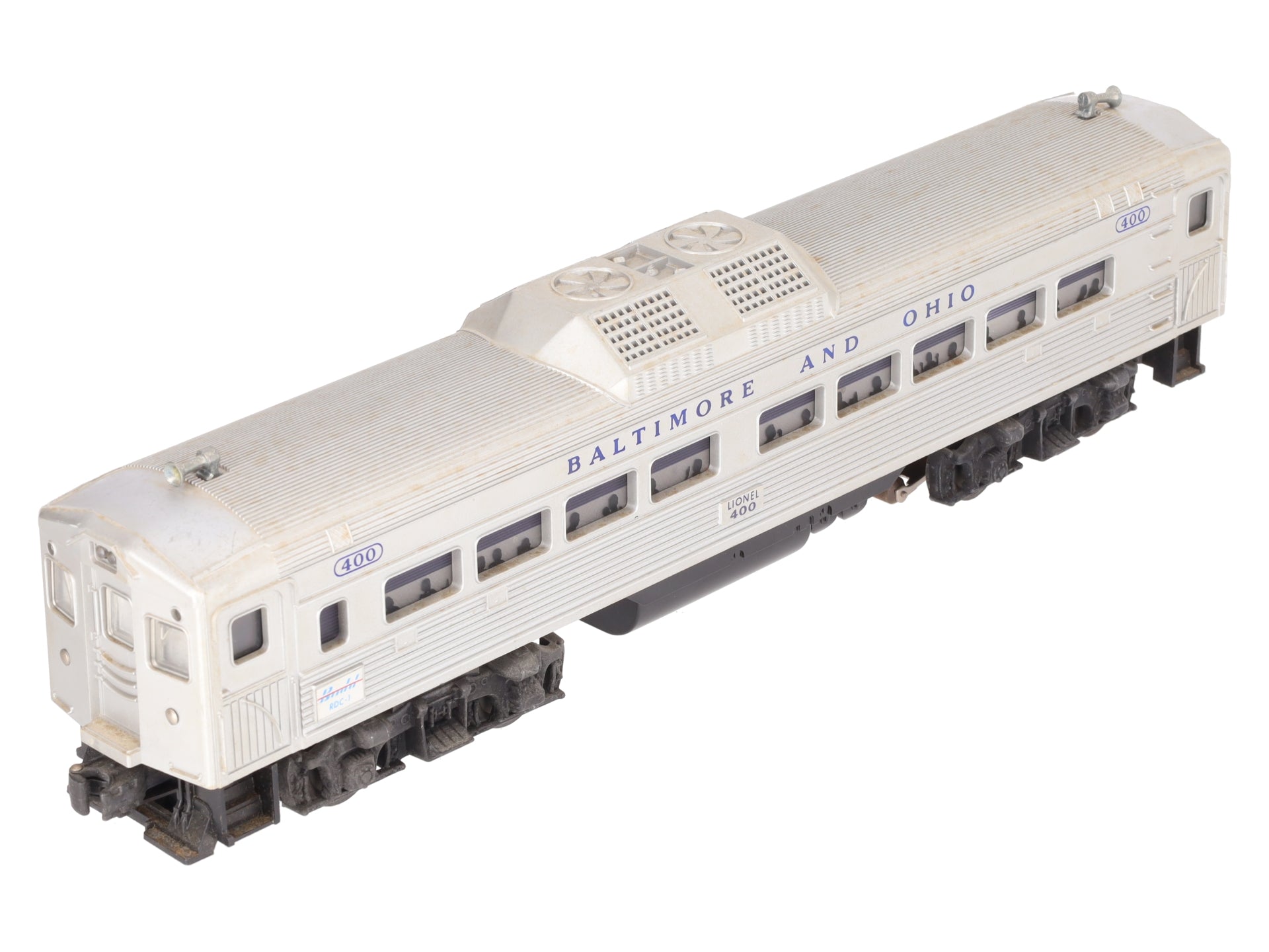 Lionel 400 Vintage O Powered Baltimore & Ohio Commuter Car VG