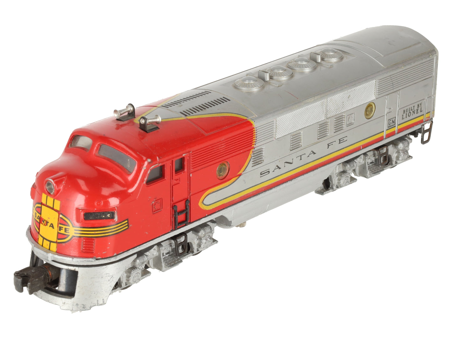 Lionel 2353 Vintage O Santa Fe F-3  Dummy Diesel Locomotive VG