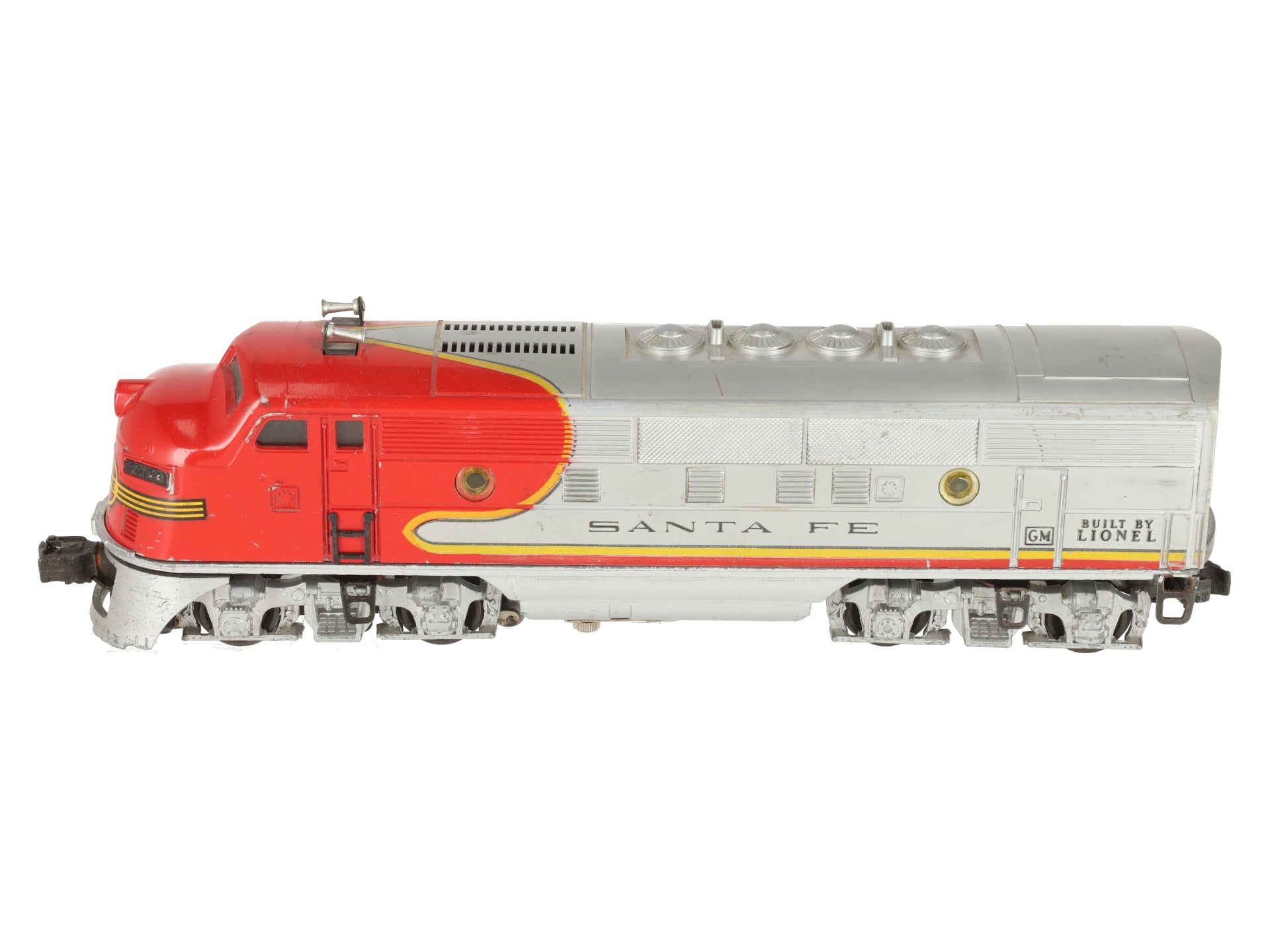 Lionel 2353 Vintage O Santa Fe F-3  Dummy Diesel Locomotive VG