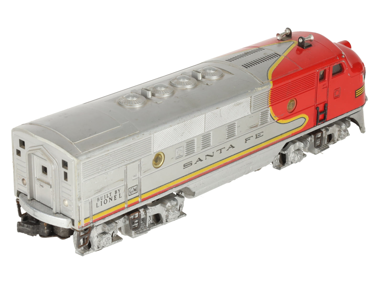 Lionel 2353 Vintage O Santa Fe F-3  Dummy Diesel Locomotive VG