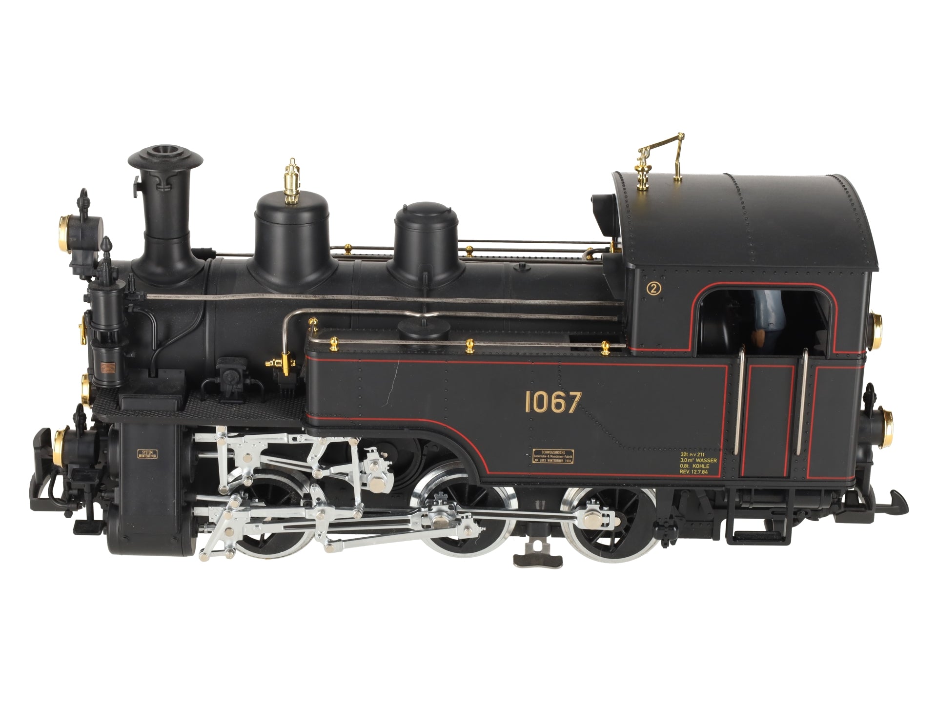 LGB 20471 G Scale Steam Locomotive #1067 LN/Box – Trainz