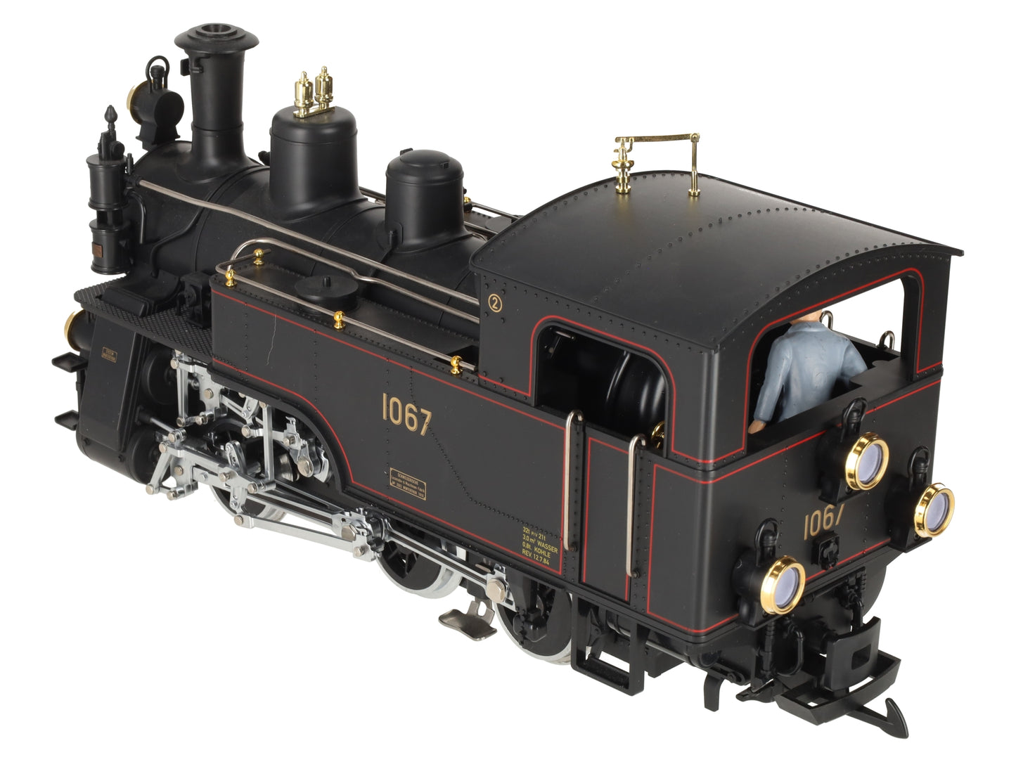 LGB 20471 G Scale Steam Locomotive #1067 LN/Box