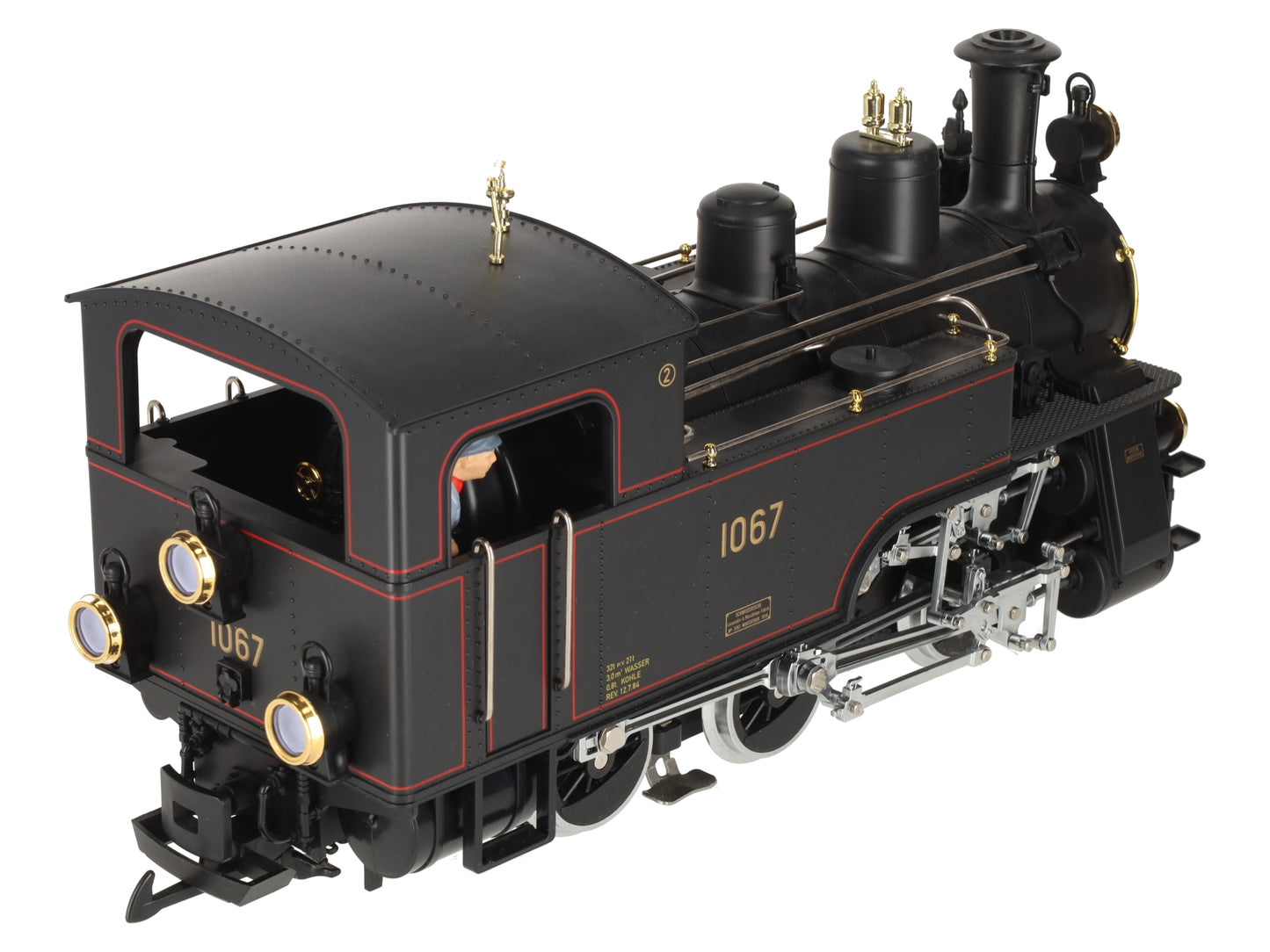 LGB 20471 G Scale Steam Locomotive #1067 LN/Box