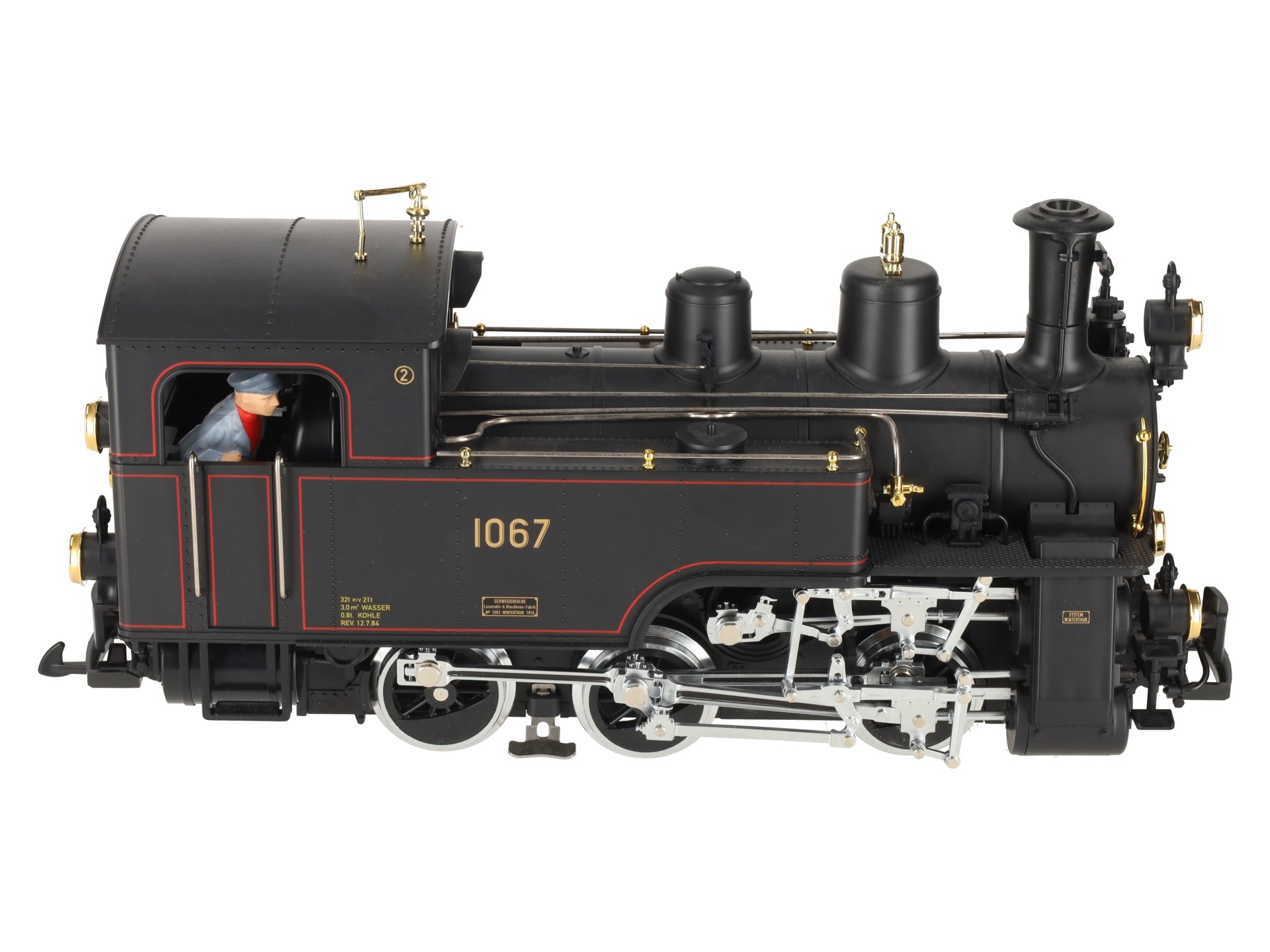 LGB 20471 G Scale Steam Locomotive #1067 LN/Box – Trainz