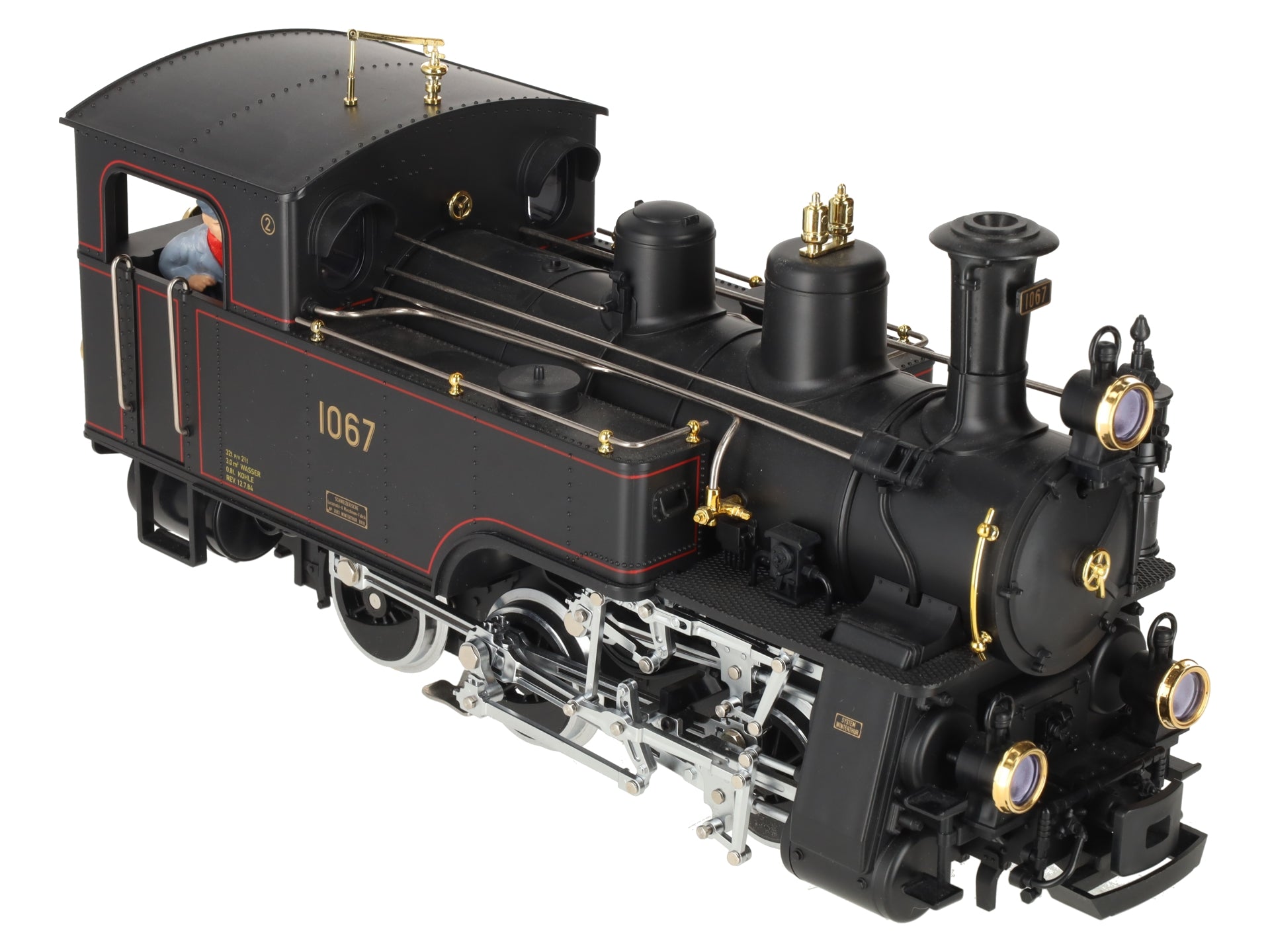LGB 20471 G Scale Steam Locomotive #1067 LN/Box – Trainz