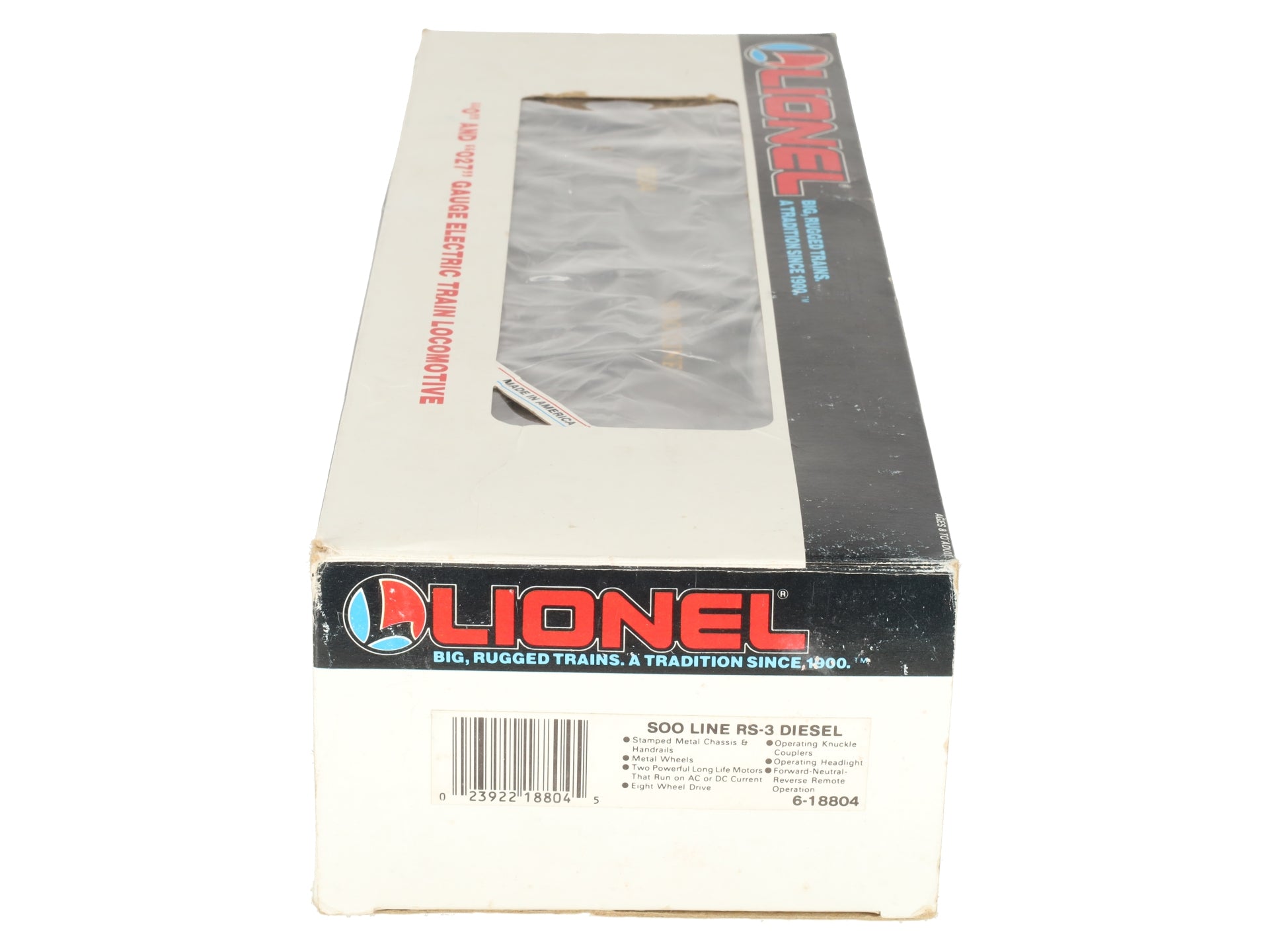 Lionel 6-18804 O Gauge Soo Line RS-3 Diesel Locomotive #8804 LN/Box