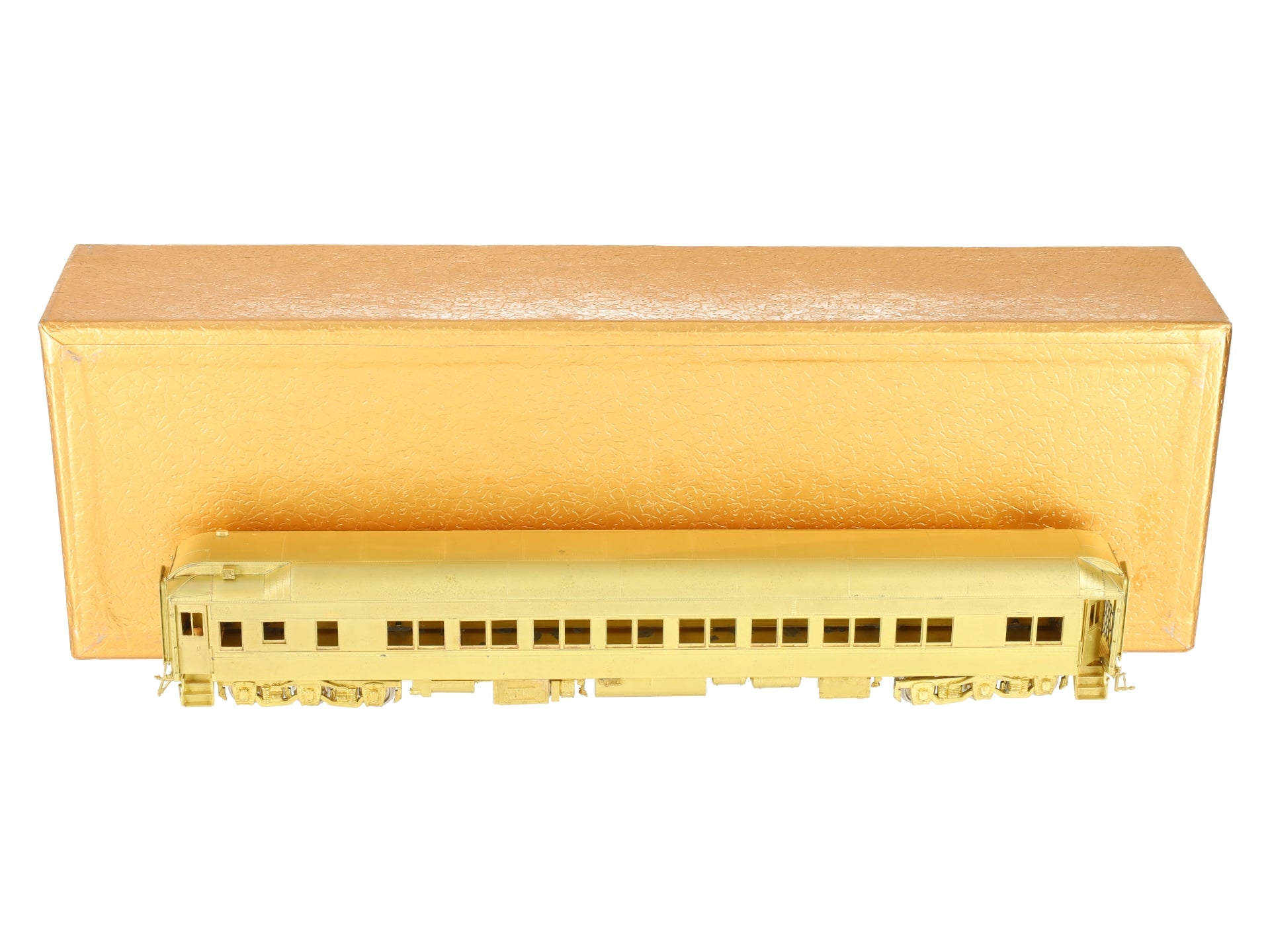 Oriental Limited 0898 HO Brass Heavyweight Pullman 16 Sec. Sleeper Car EX/Box