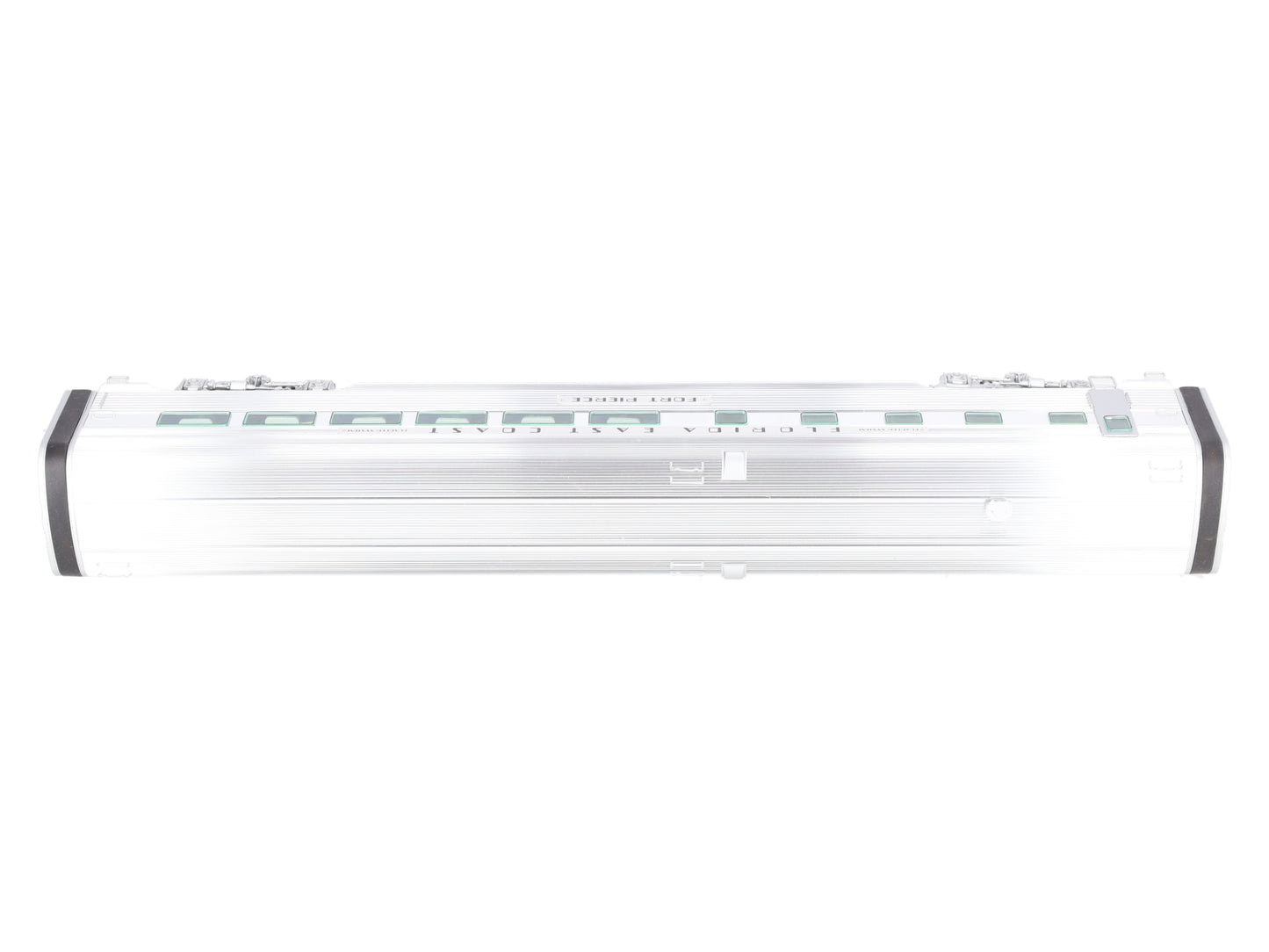 Lionel 6-25407 O Gauge FEC "Fort Pierce" Aluminum Diner Car w/ Stationsounds EX