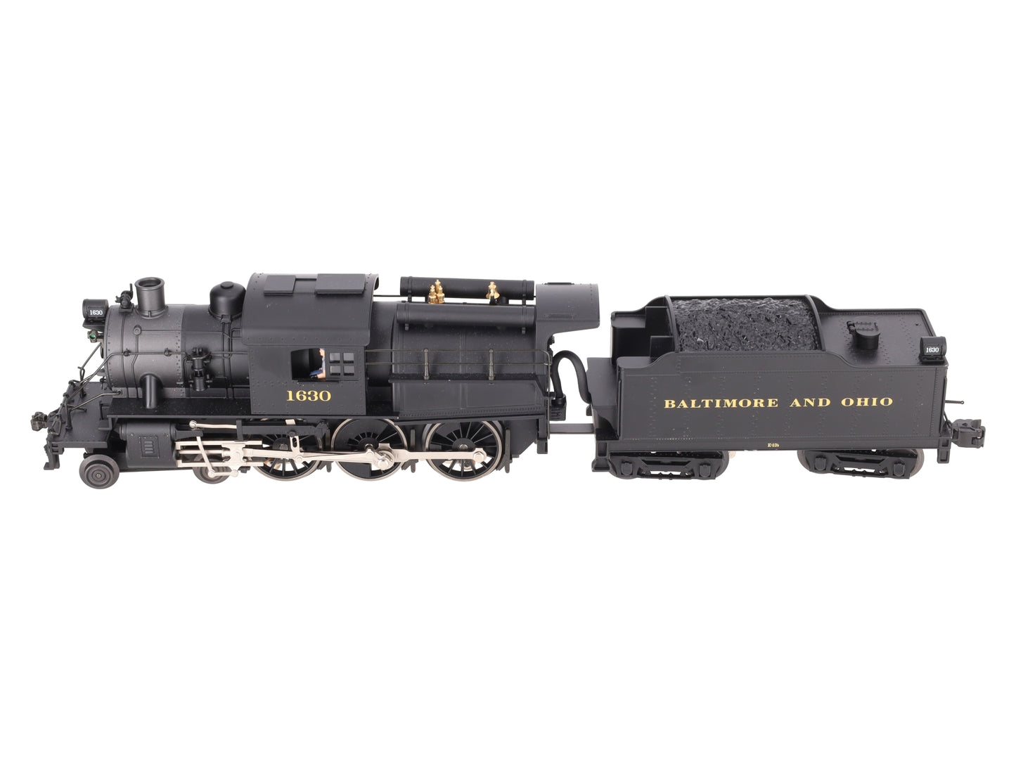 Lionel 6-28742 B&O 4-6-0 Camelback Steam Locomotive & Tender #1630 w TMCC EX