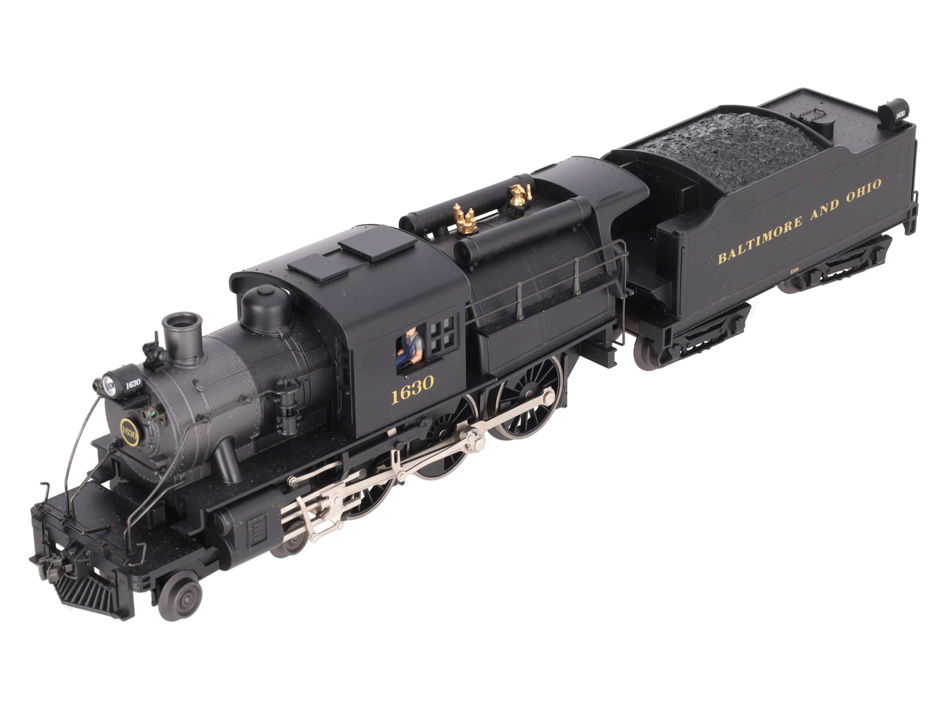 Lionel 6-28742 B&O 4-6-0 Camelback Steam Locomotive & Tender #1630 w TMCC EX