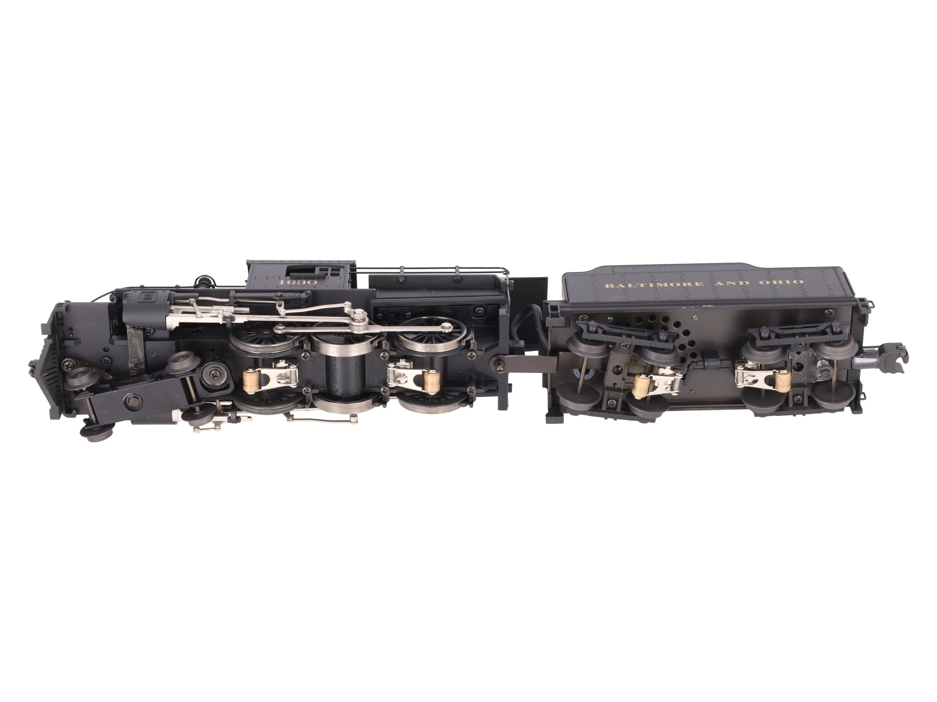 Lionel 6-28742 B&O 4-6-0 Camelback Steam Locomotive & Tender #1630 w TMCC EX