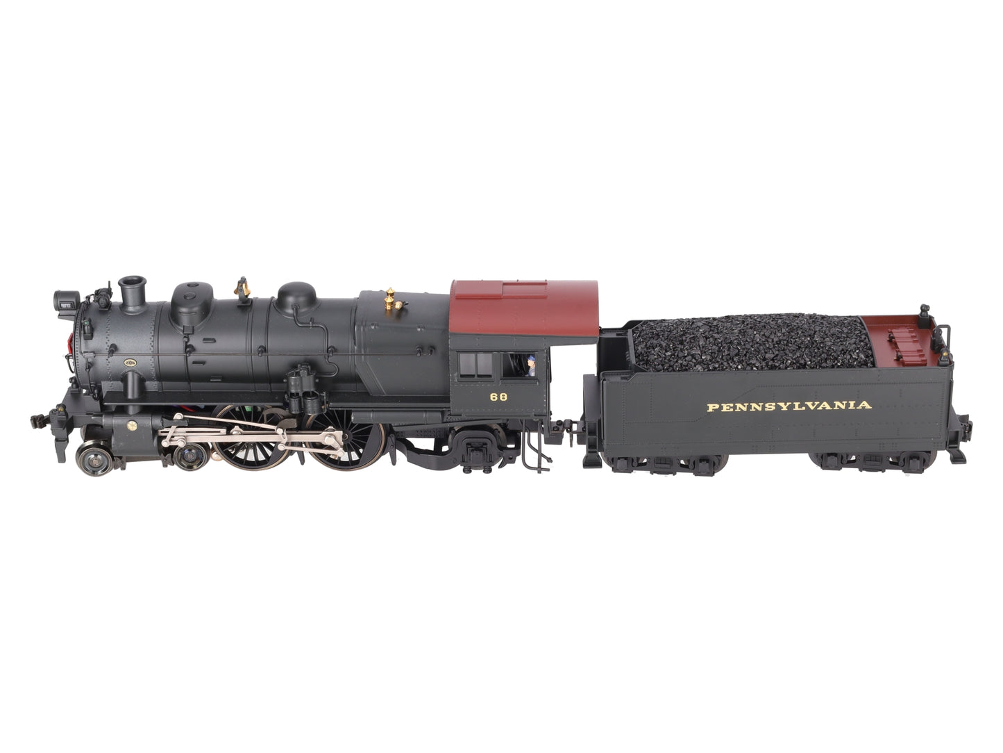 Lionel 6-28704 O Pennsylvania 4-4-2 E6 Atlantic Steam Locomotive & Tender #68 EX