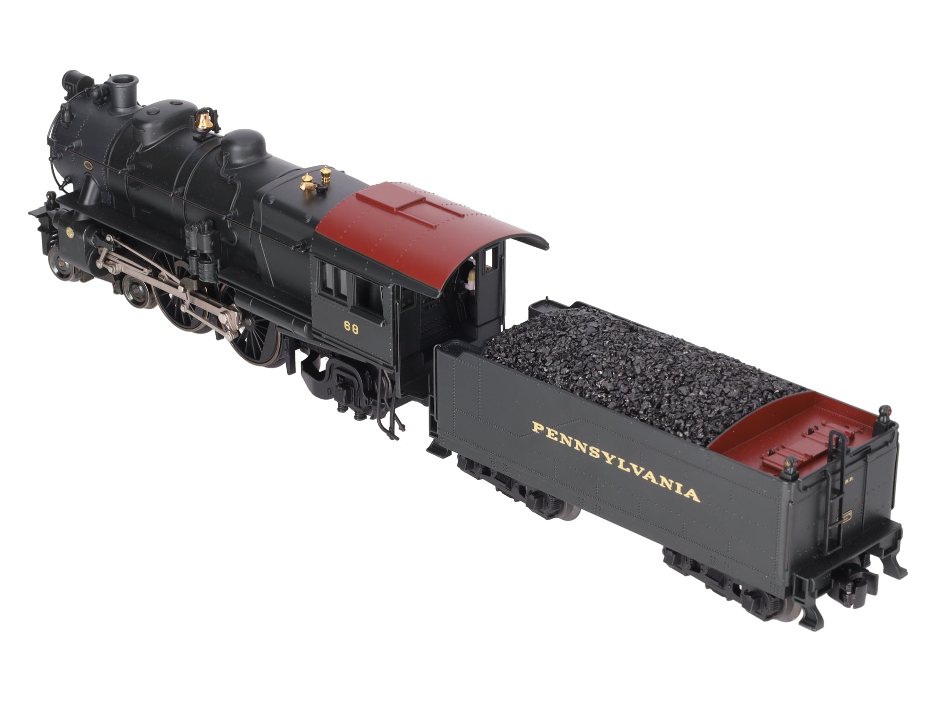 Lionel 6-28704 O Pennsylvania 4-4-2 E6 Atlantic Steam Locomotive & Tender #68 EX
