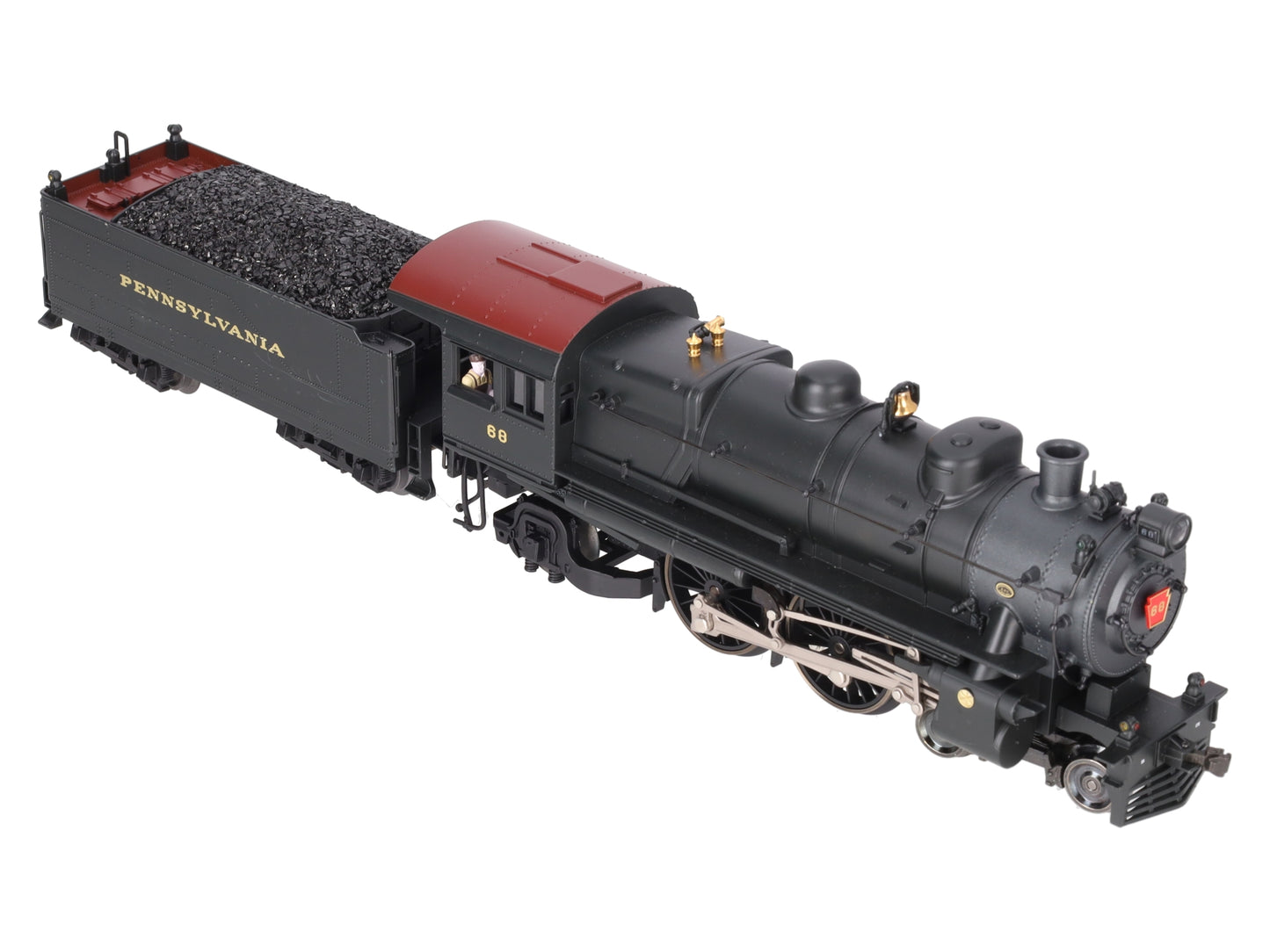 Lionel 6-28704 O Pennsylvania 4-4-2 E6 Atlantic Steam Locomotive & Tender #68 EX