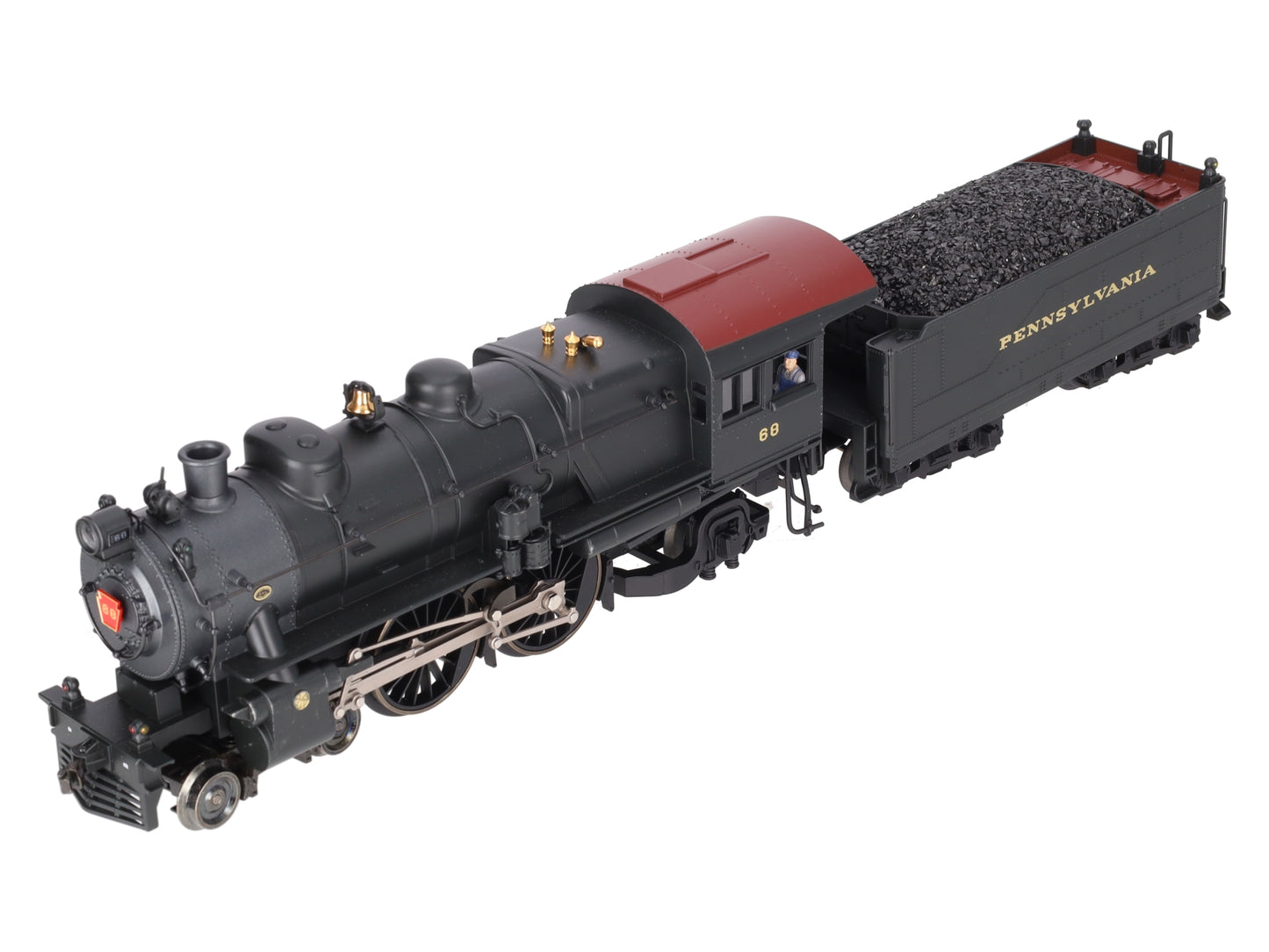 Lionel 6-28704 O Pennsylvania 4-4-2 E6 Atlantic Steam Locomotive & Tender #68 EX