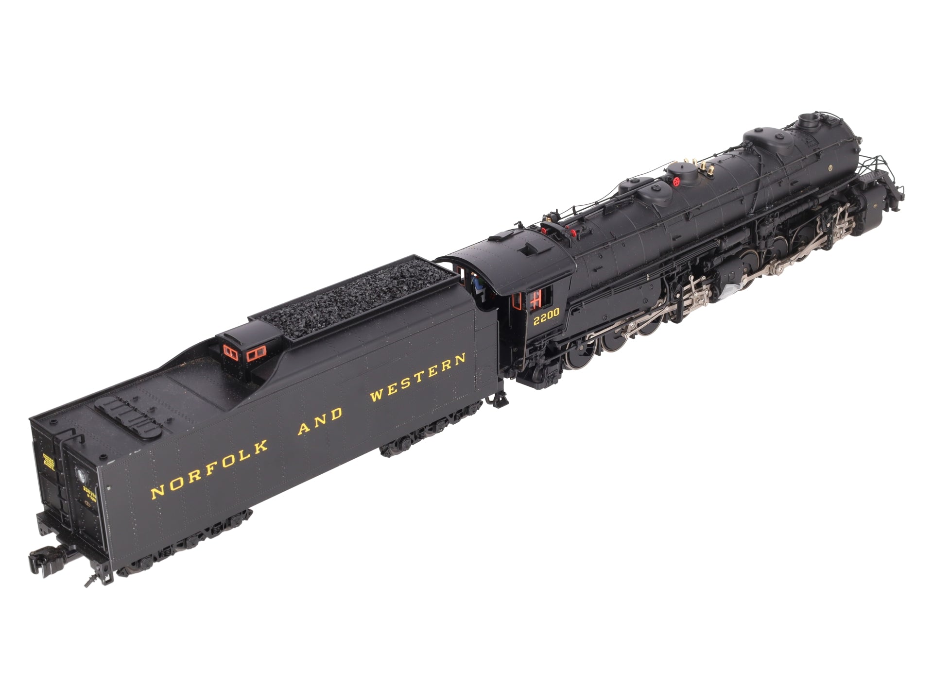 Lionel 6-28085 O Gauge N&W 2-8-8-2 Y6B Mallet Steam Locomotive & Tender #2200 EX