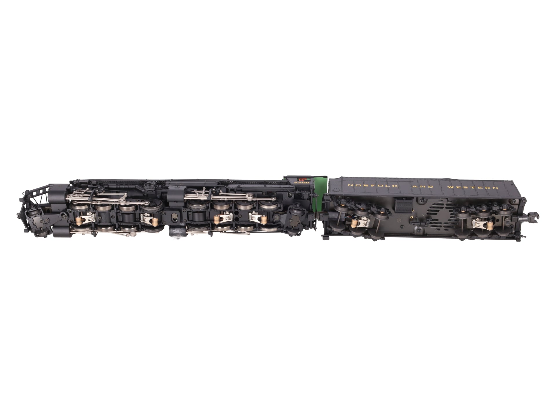 Lionel 6-28085 O Gauge N&W 2-8-8-2 Y6B Mallet Steam Locomotive & Tender #2200 EX