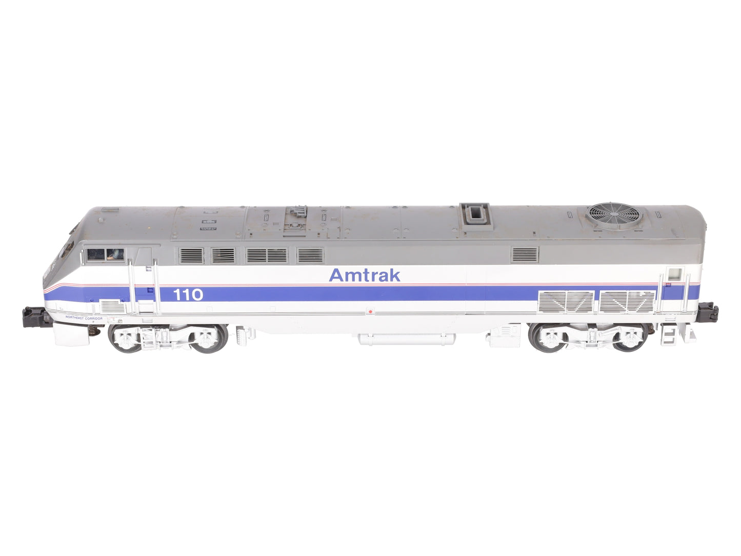 MTH 20-2229-1 O Gauge Amtrak 5-Stripe Genesis Diesel Engine w/PS2 #110 EX