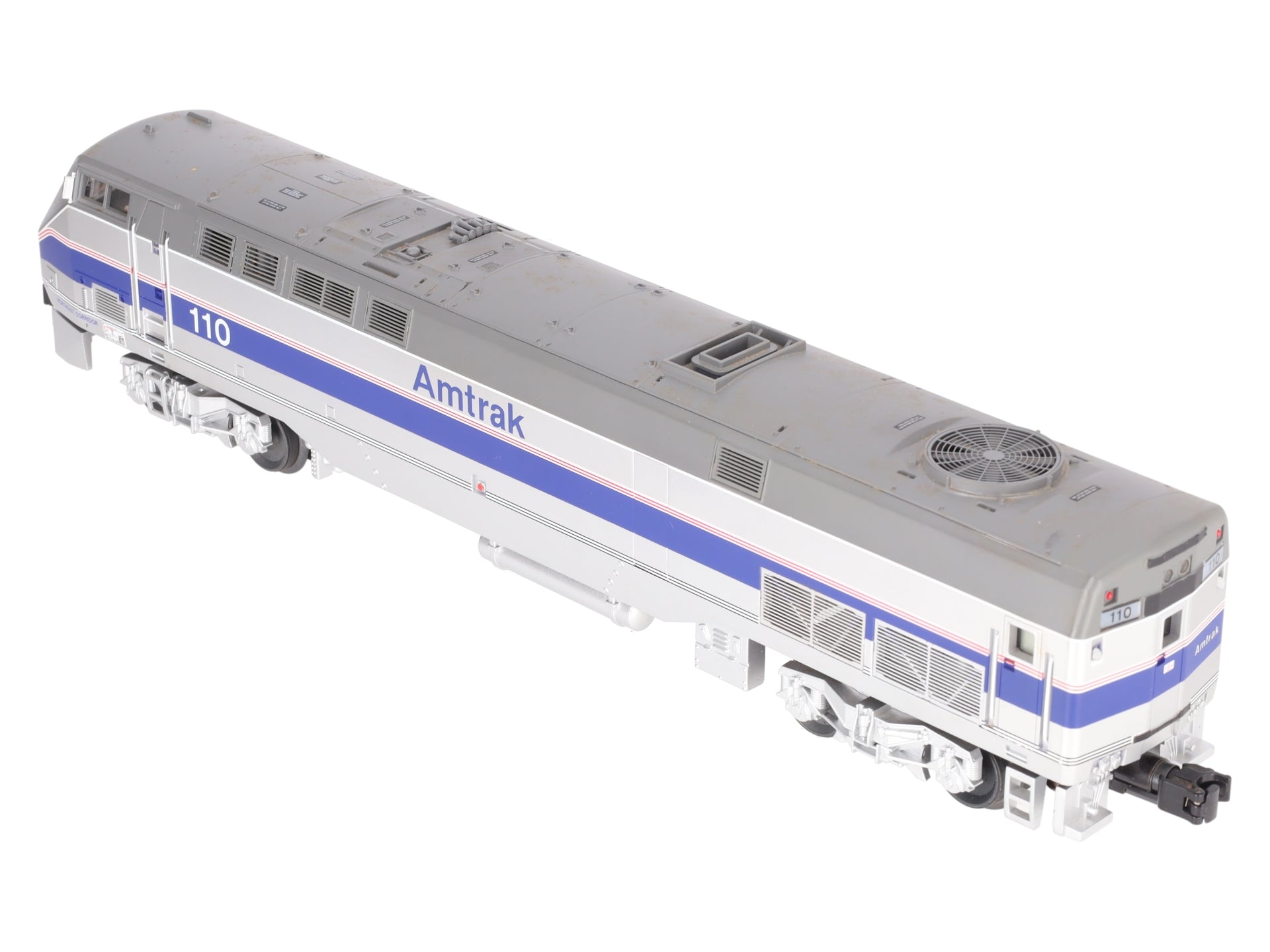MTH 20-2229-1 O Gauge Amtrak 5-Stripe Genesis Diesel Engine w/PS2 #110 EX