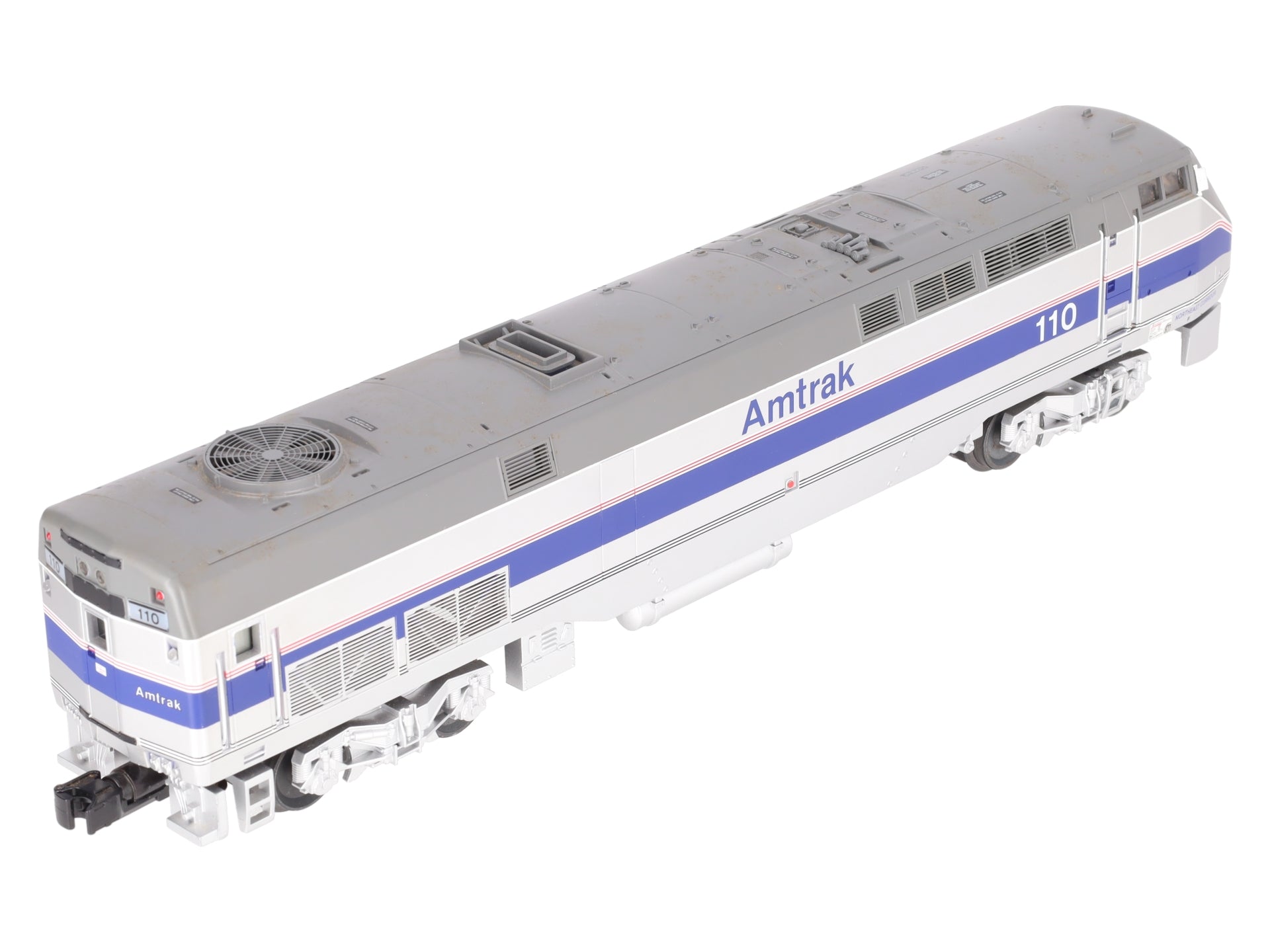 MTH 20-2229-1 O Gauge Amtrak 5-Stripe Genesis Diesel Engine w/PS2 #110 EX