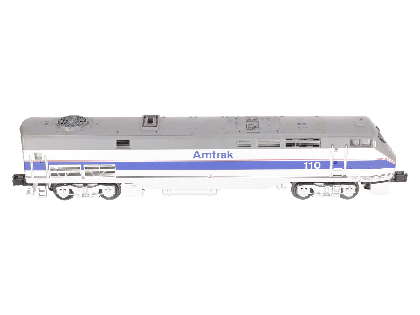 MTH 20-2229-1 O Gauge Amtrak 5-Stripe Genesis Diesel Engine w/PS2 #110 EX