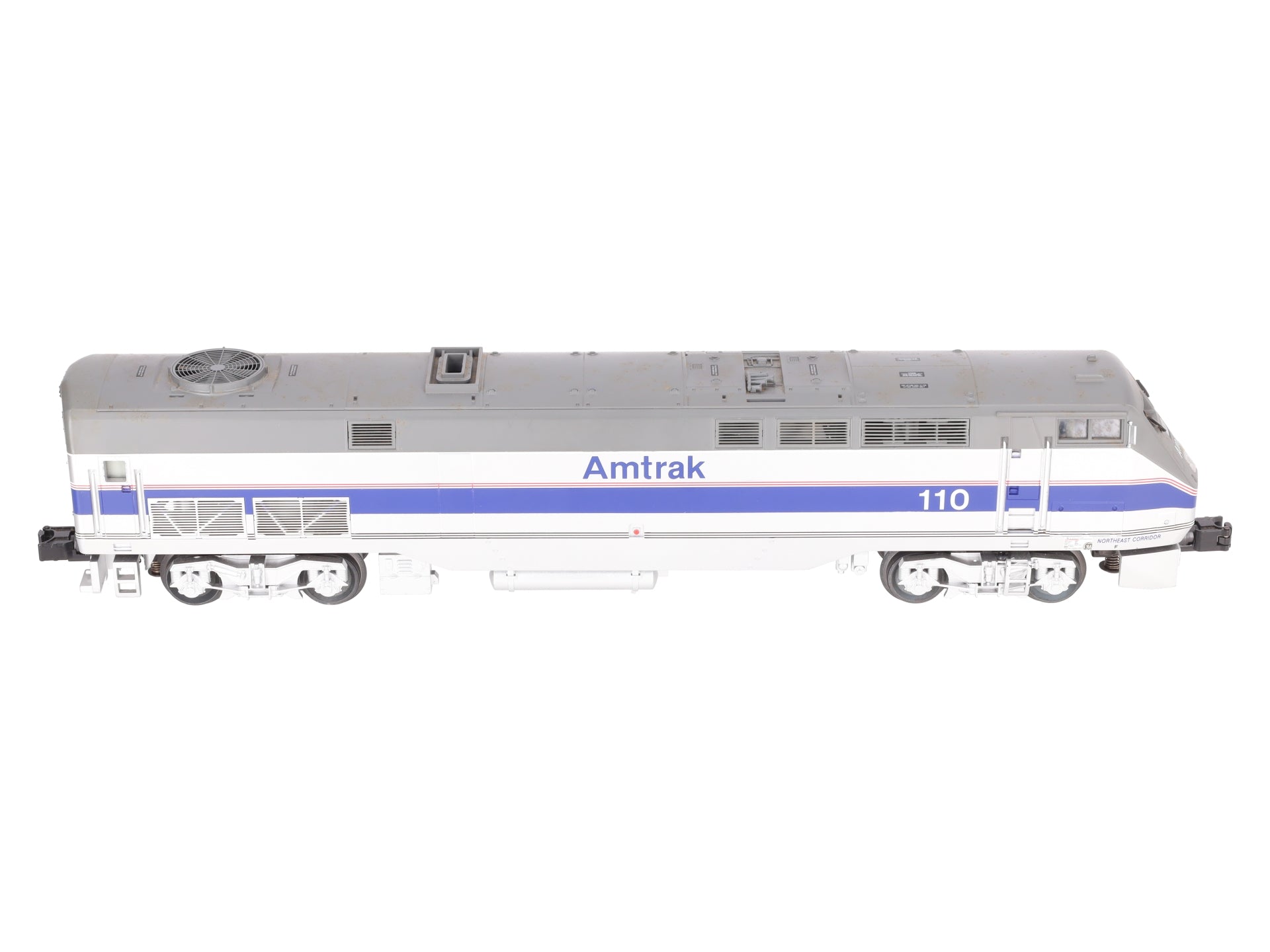MTH 20-2229-1 O Gauge Amtrak 5-Stripe Genesis Diesel Engine w/PS2 #110 EX