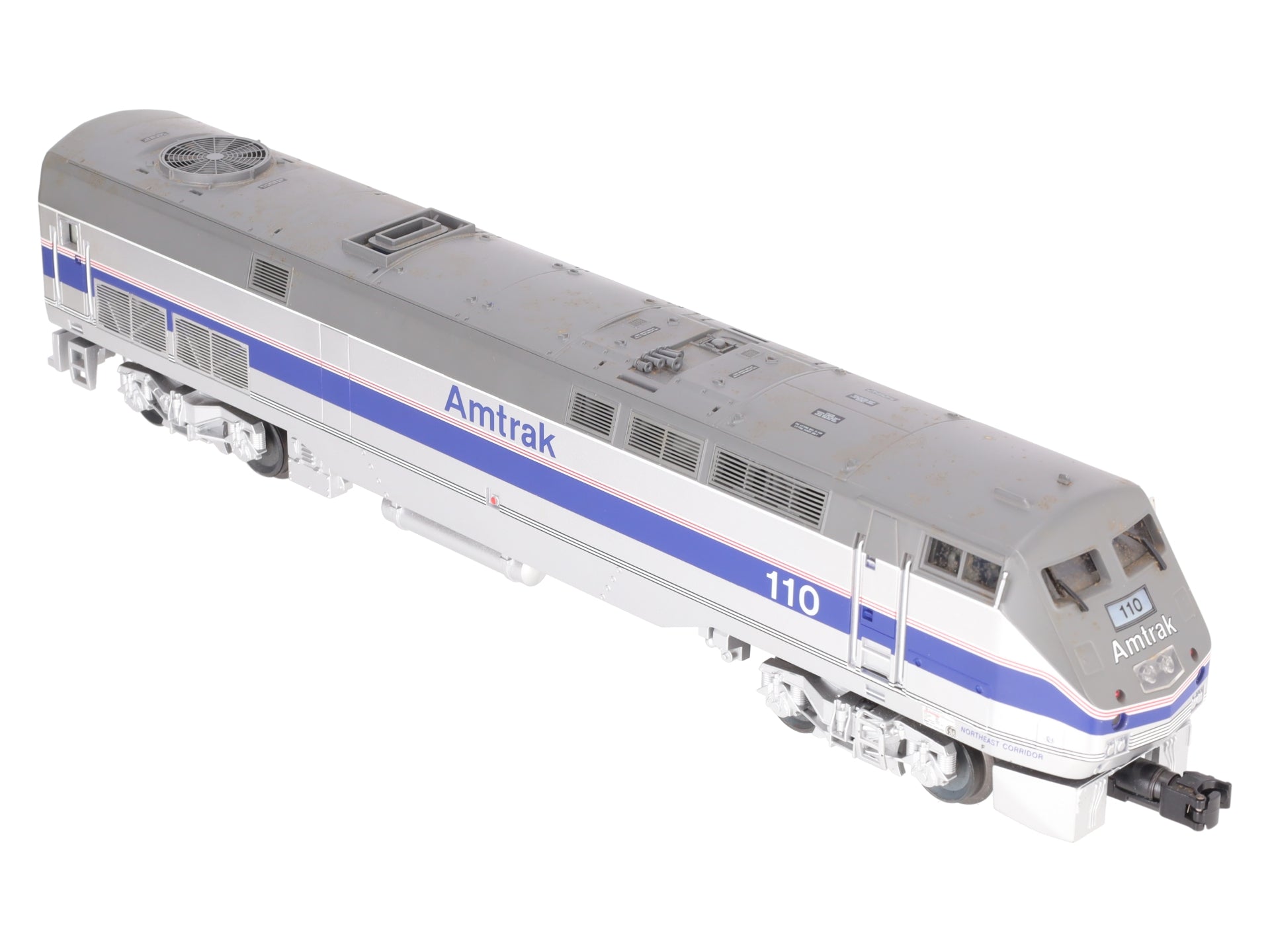MTH 20-2229-1 O Gauge Amtrak 5-Stripe Genesis Diesel Engine w/PS2 #110 EX