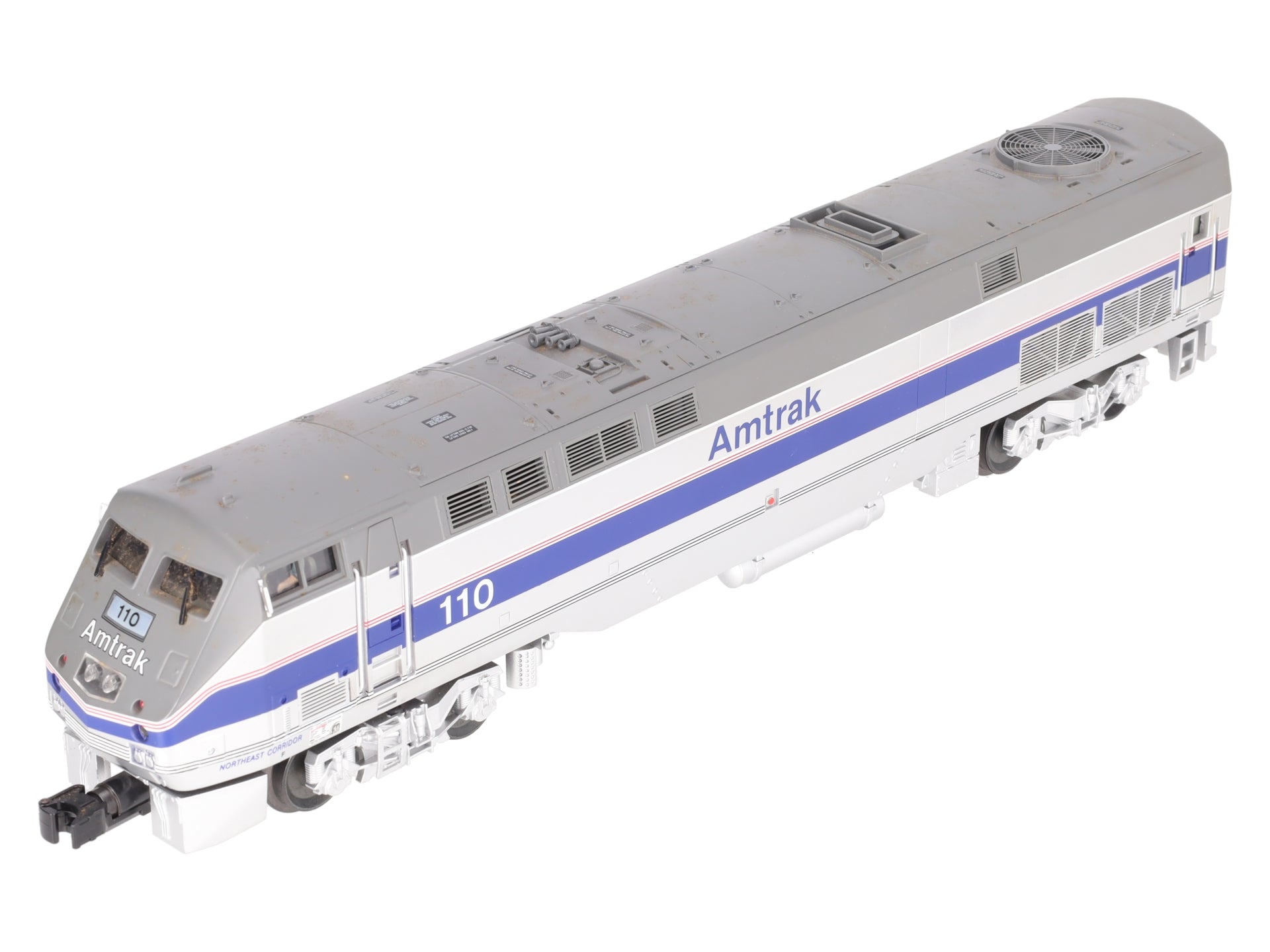 MTH 20-2229-1 O Gauge Amtrak 5-Stripe Genesis Diesel Engine w/PS2 #110 EX