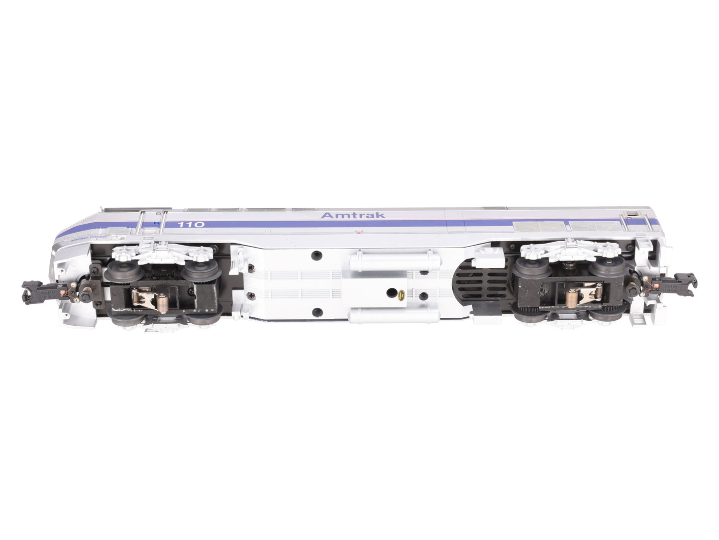 MTH 20-2229-1 O Gauge Amtrak 5-Stripe Genesis Diesel Engine w/PS2 #110 EX