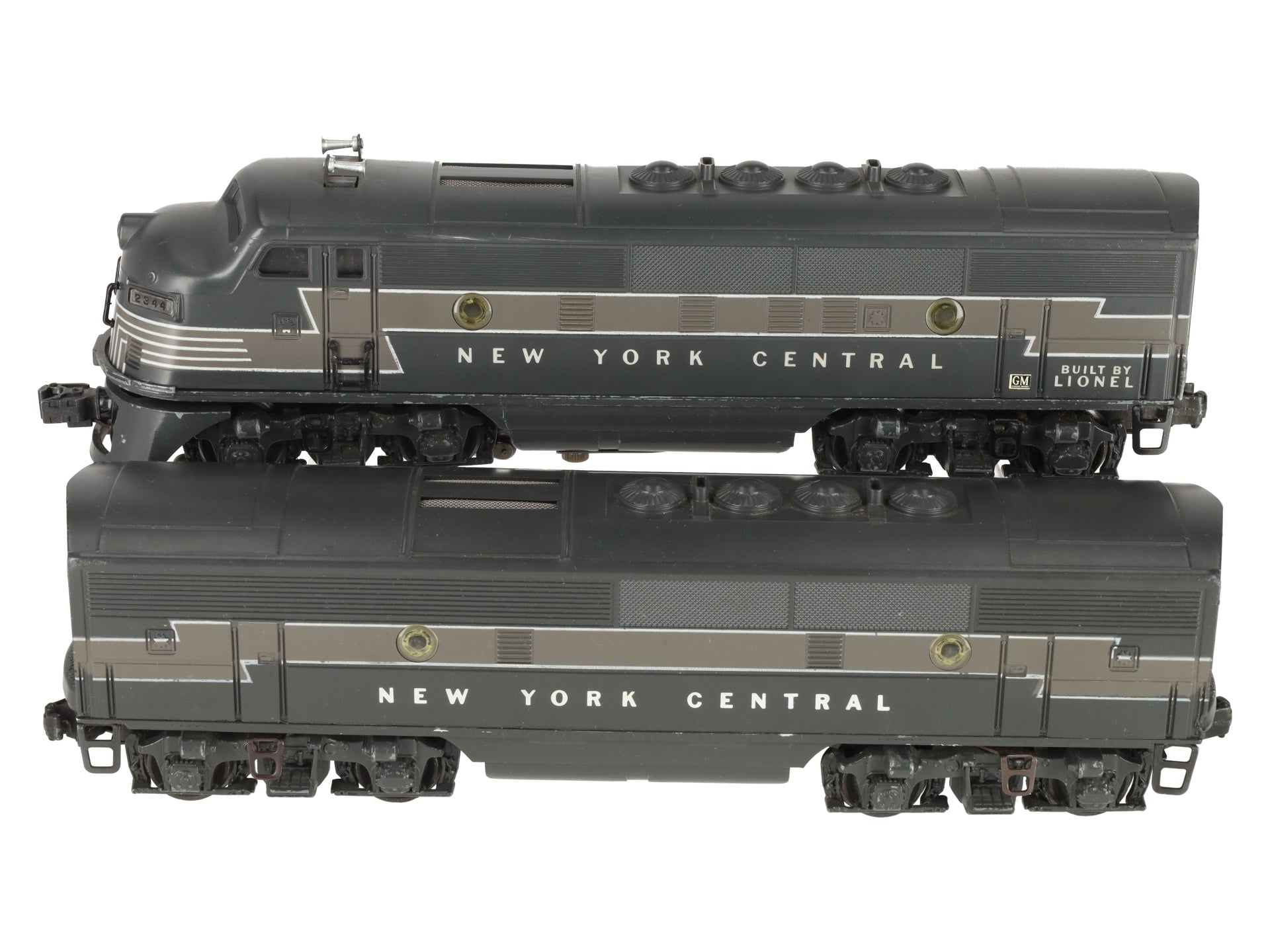 Lionel 2344 Vintage O New York Central F-3 AB Diesel Locomotive Set EX/Box
