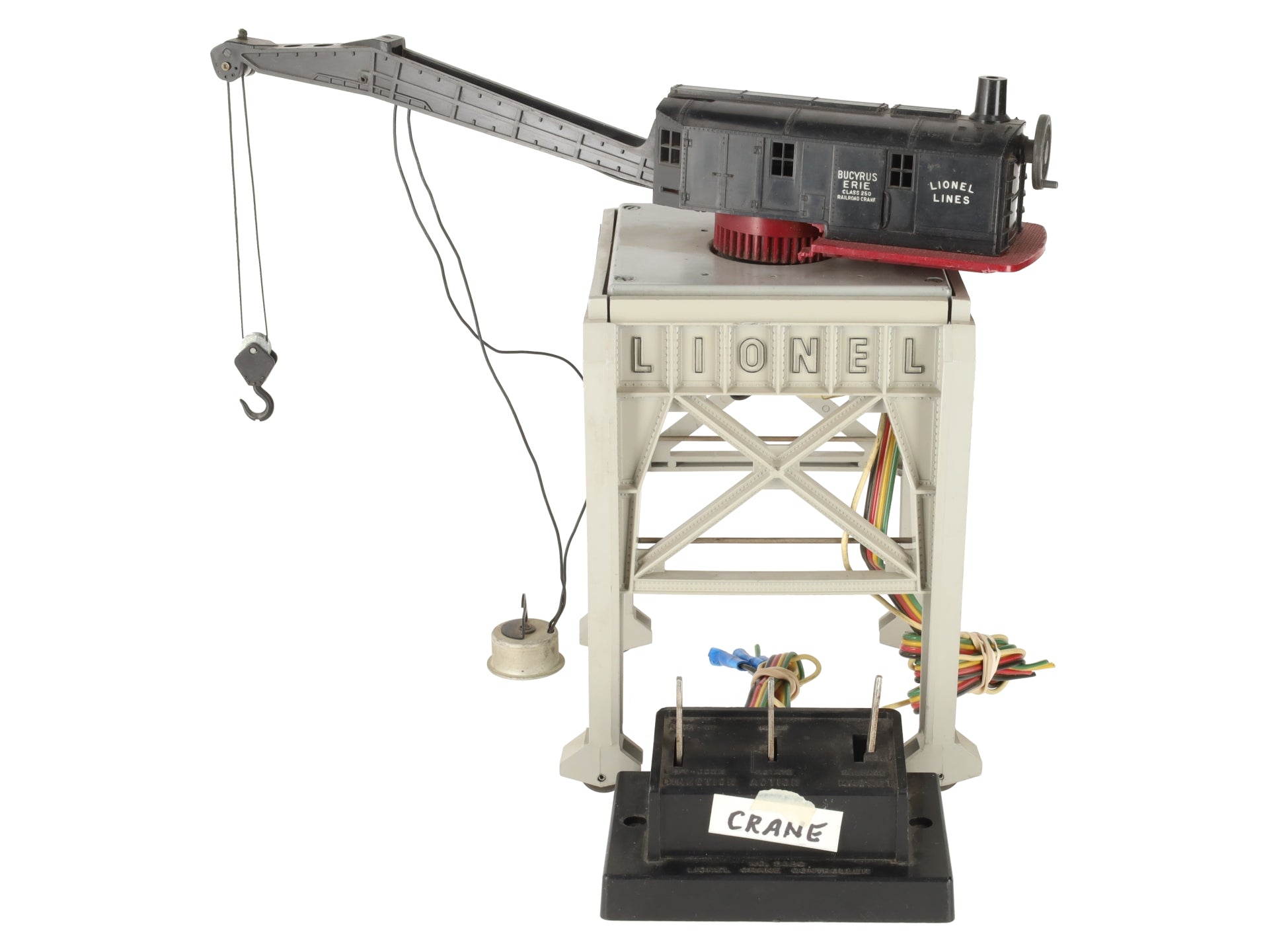 Lionel 282 Vintage O Bucyrus Erie Remote Control Gantry Crane VG