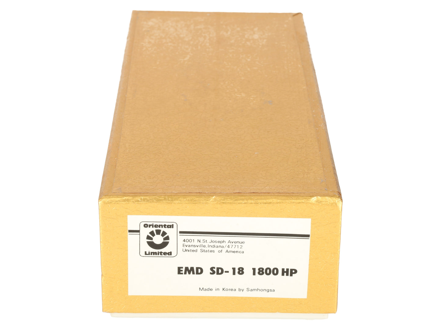 Oriental Limited HO Scale BRASS EMD SD-18 1800HP Diesel Locomotive - Unpainted LN/Box
