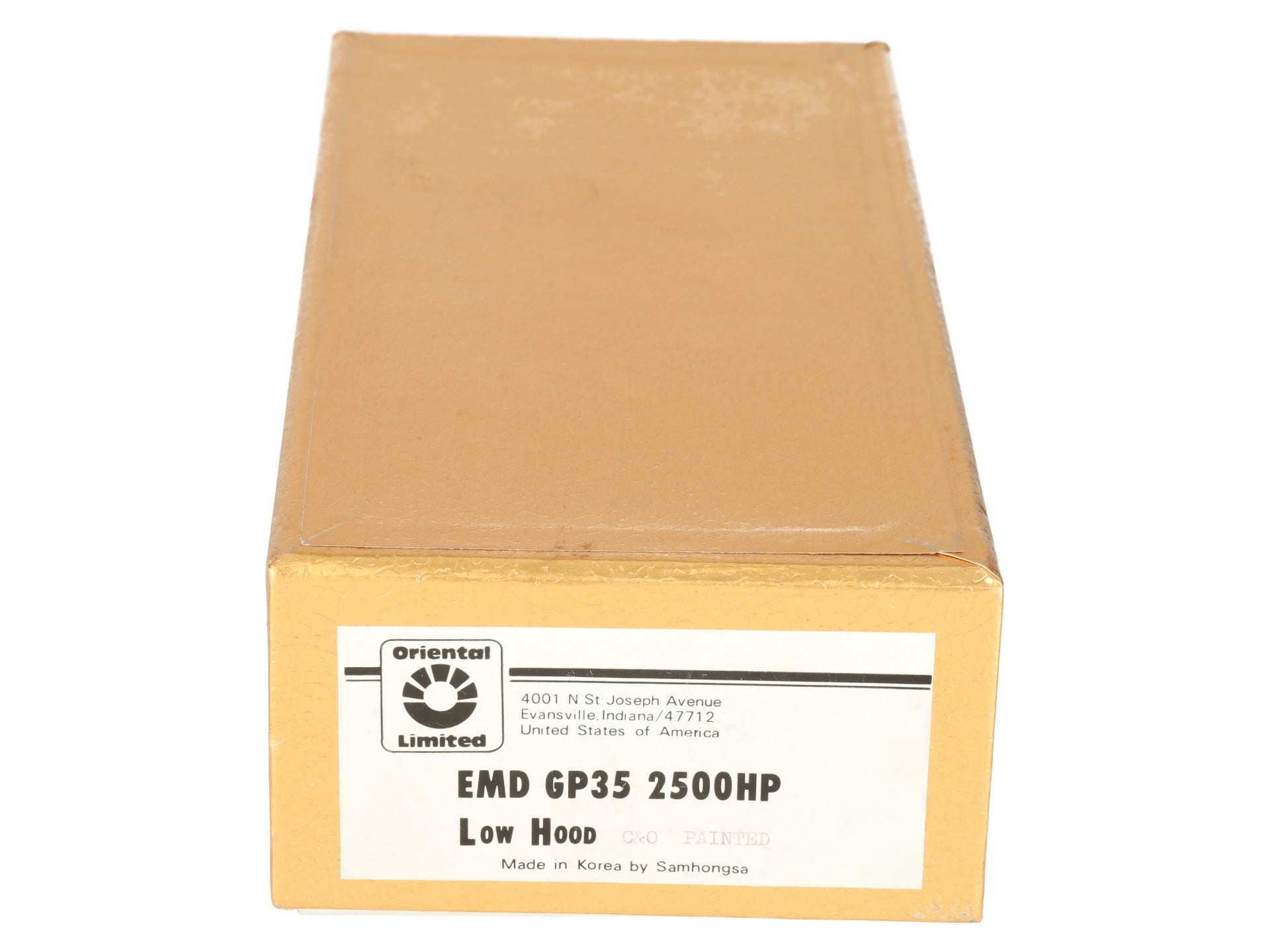 Oriental Limited HO BRASS C&O EMD GP35 Low Hood Diesel Locomotive - Painted EX/Box