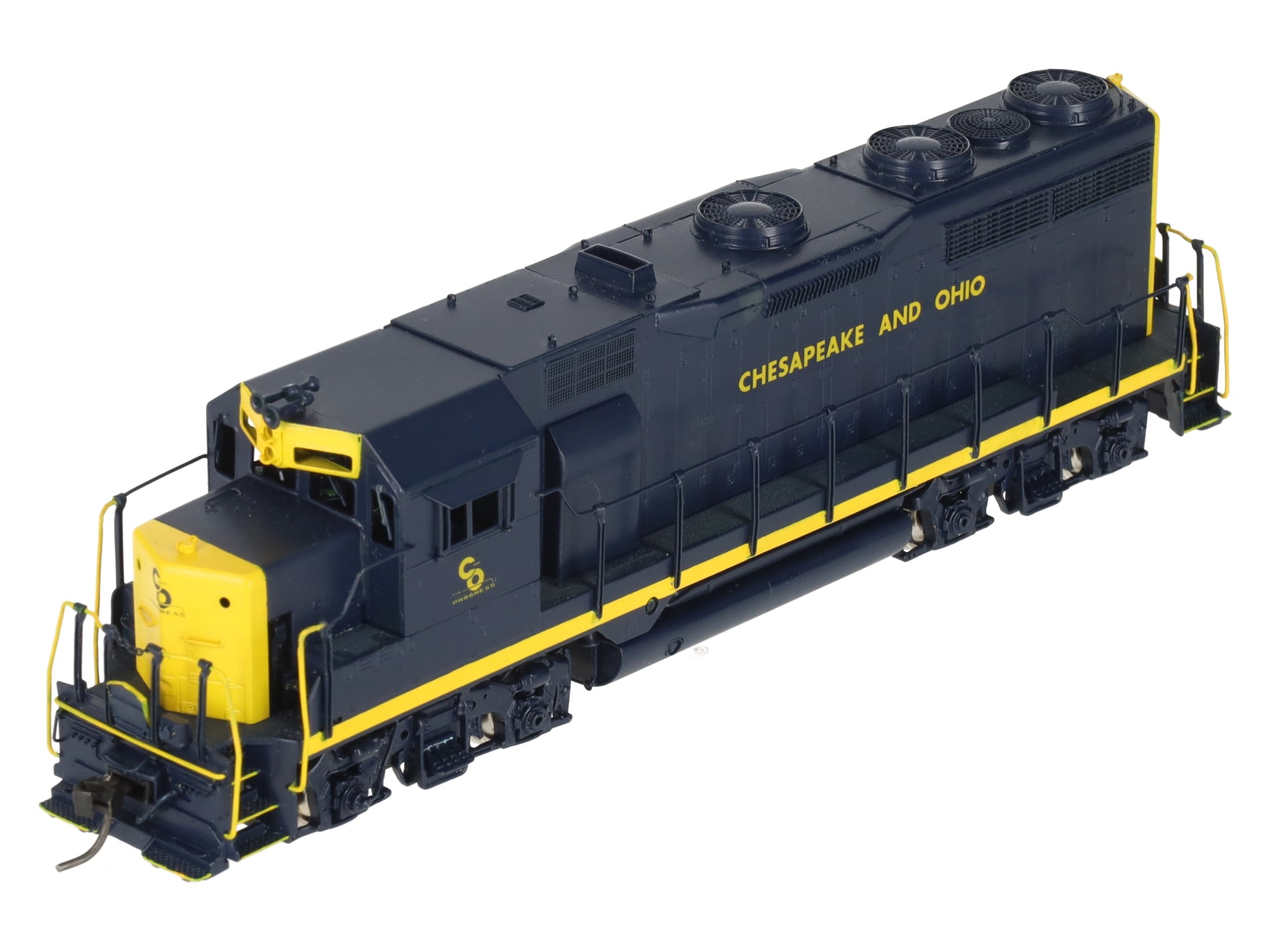 Oriental Limited HO BRASS C&O EMD GP35 Low Hood Diesel Locomotive - Painted EX/Box