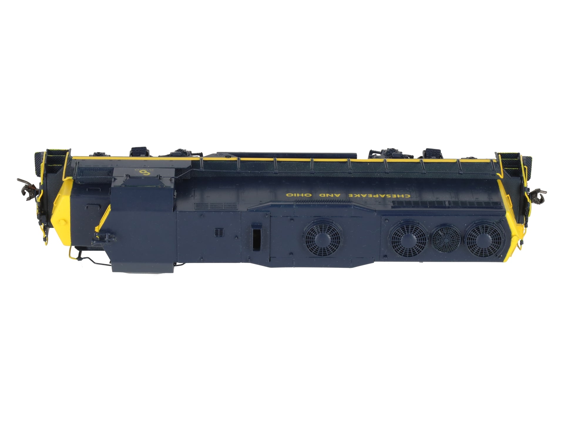 Oriental Limited HO BRASS C&O EMD GP35 Low Hood Diesel Locomotive - Painted EX/Box
