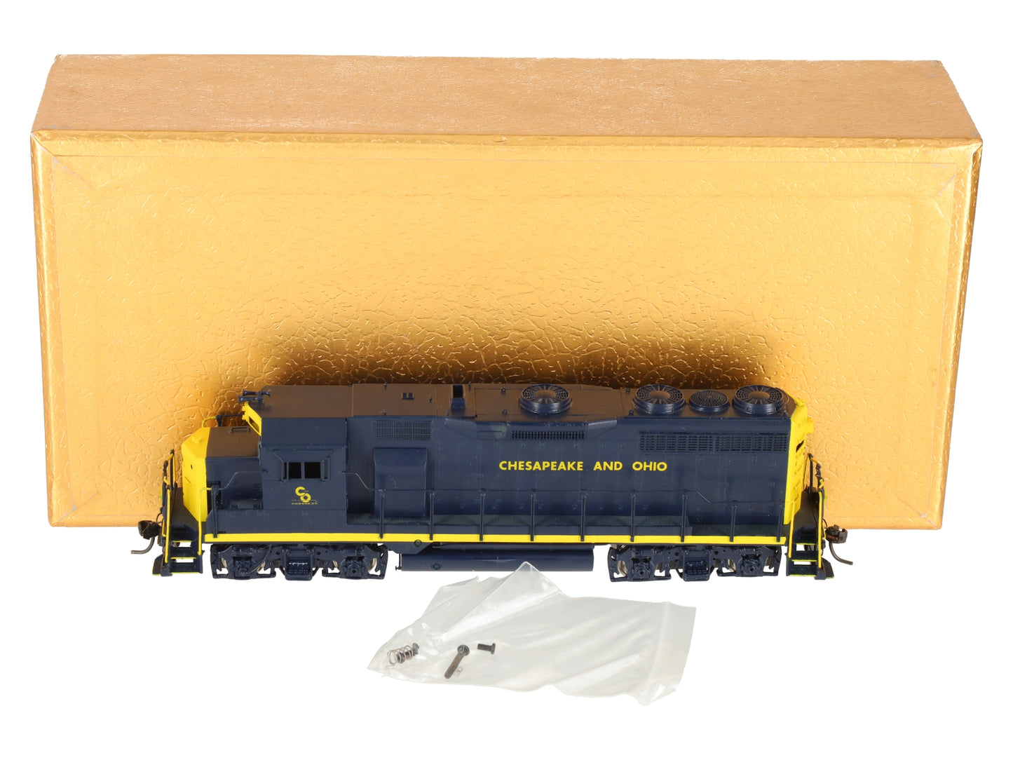 Oriental Limited HO BRASS C&O EMD GP35 Low Hood Diesel Locomotive - Painted EX/Box